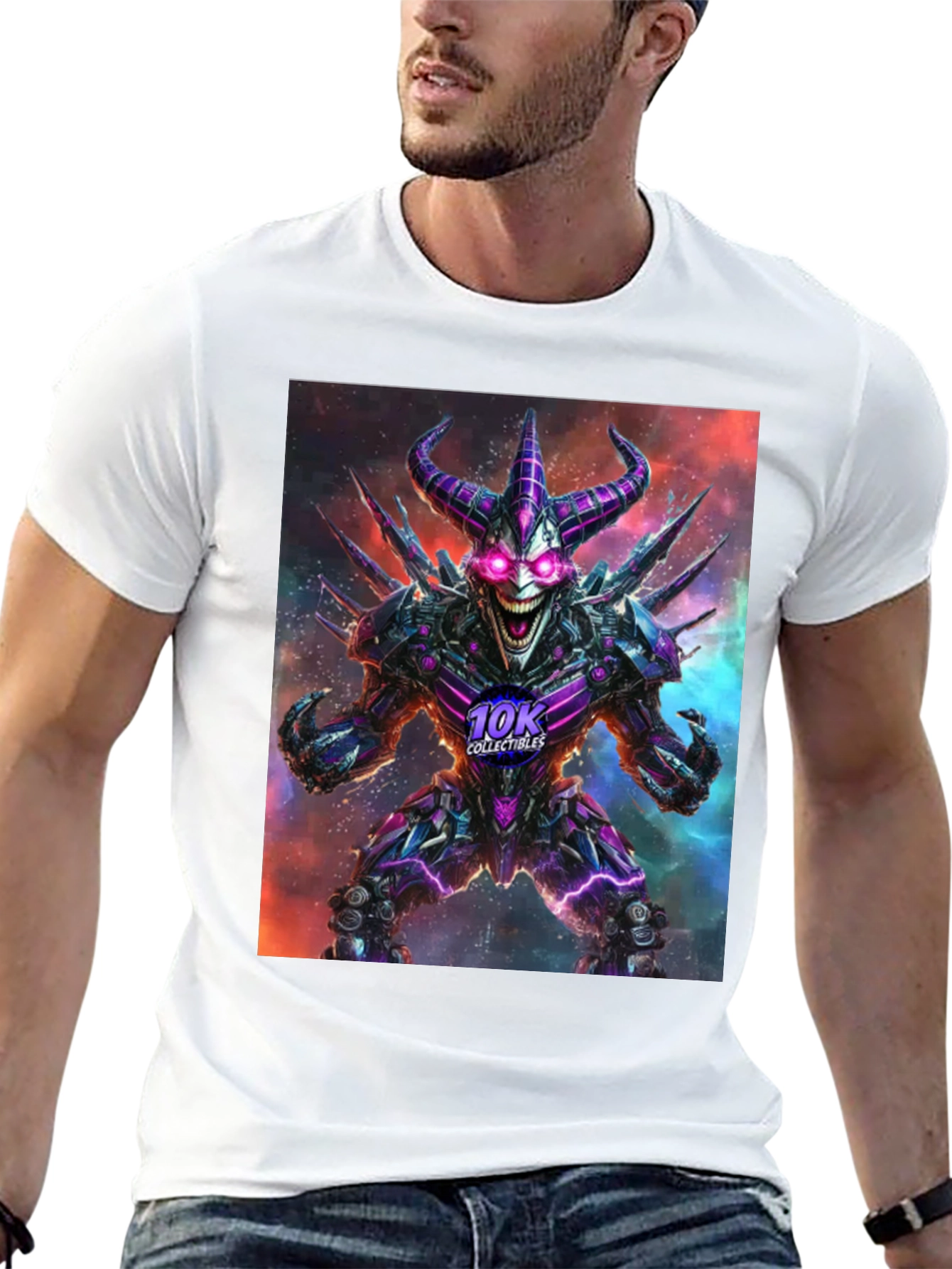 Robot Joker Graphic T-Shirt - 10K Collectibles