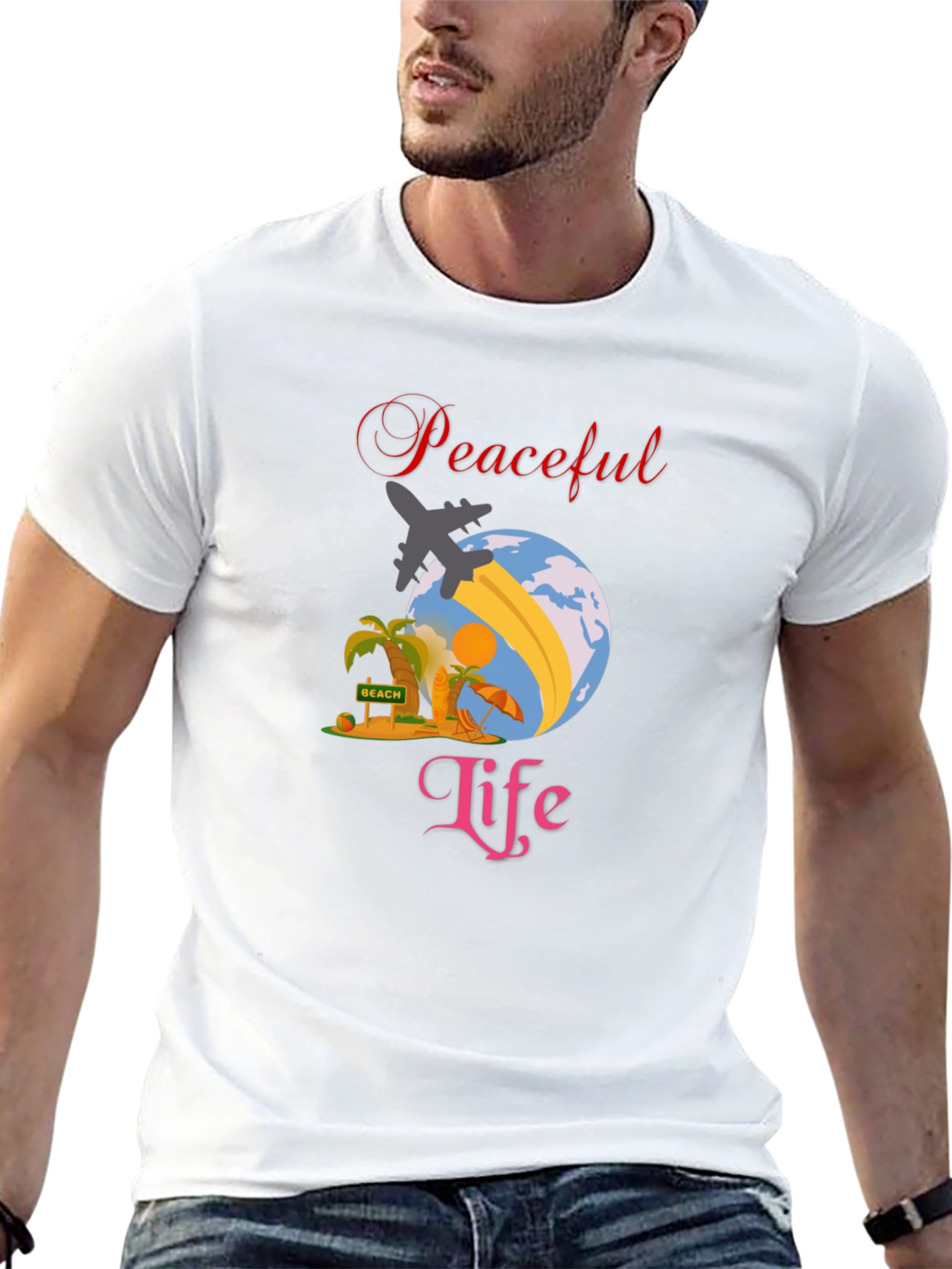 Peaceful Life Travel T-Shirt