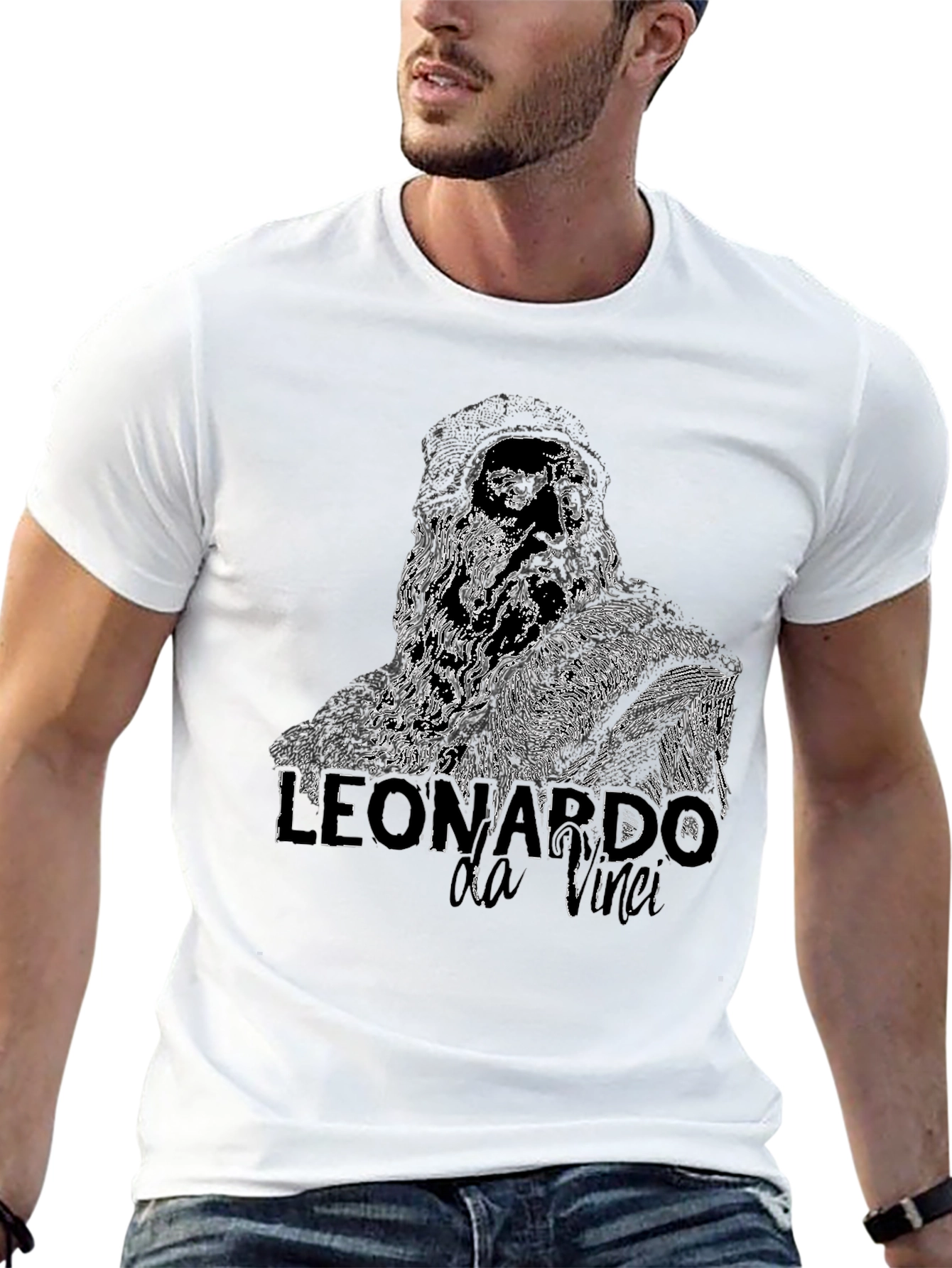 Leonardo da Vinci Graphic T-Shirt