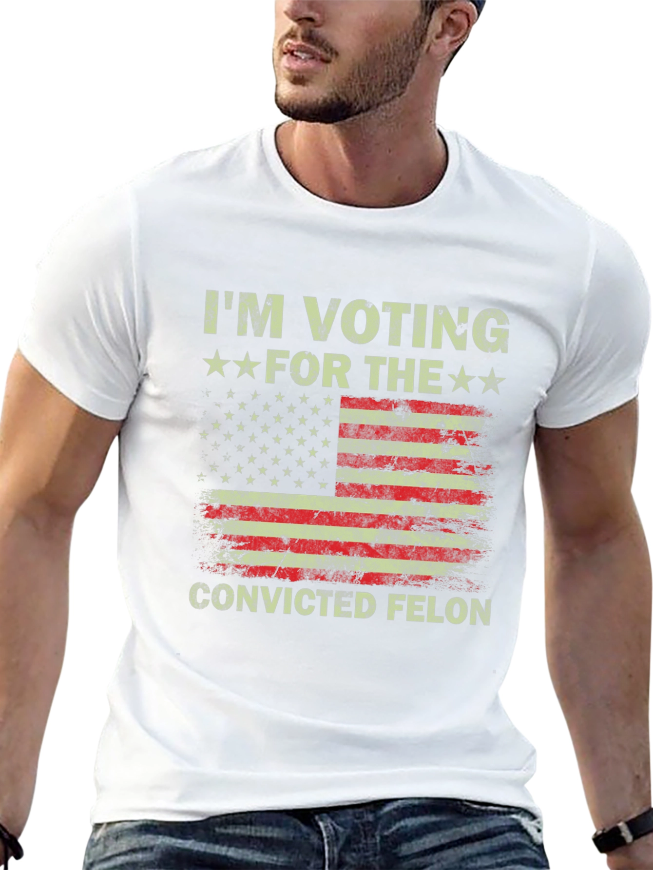Im Voting for The Convicted Felon Tee