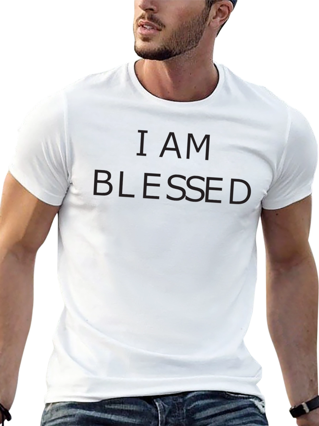 Blessed Black T-Shirt: Stylish & Comfortable