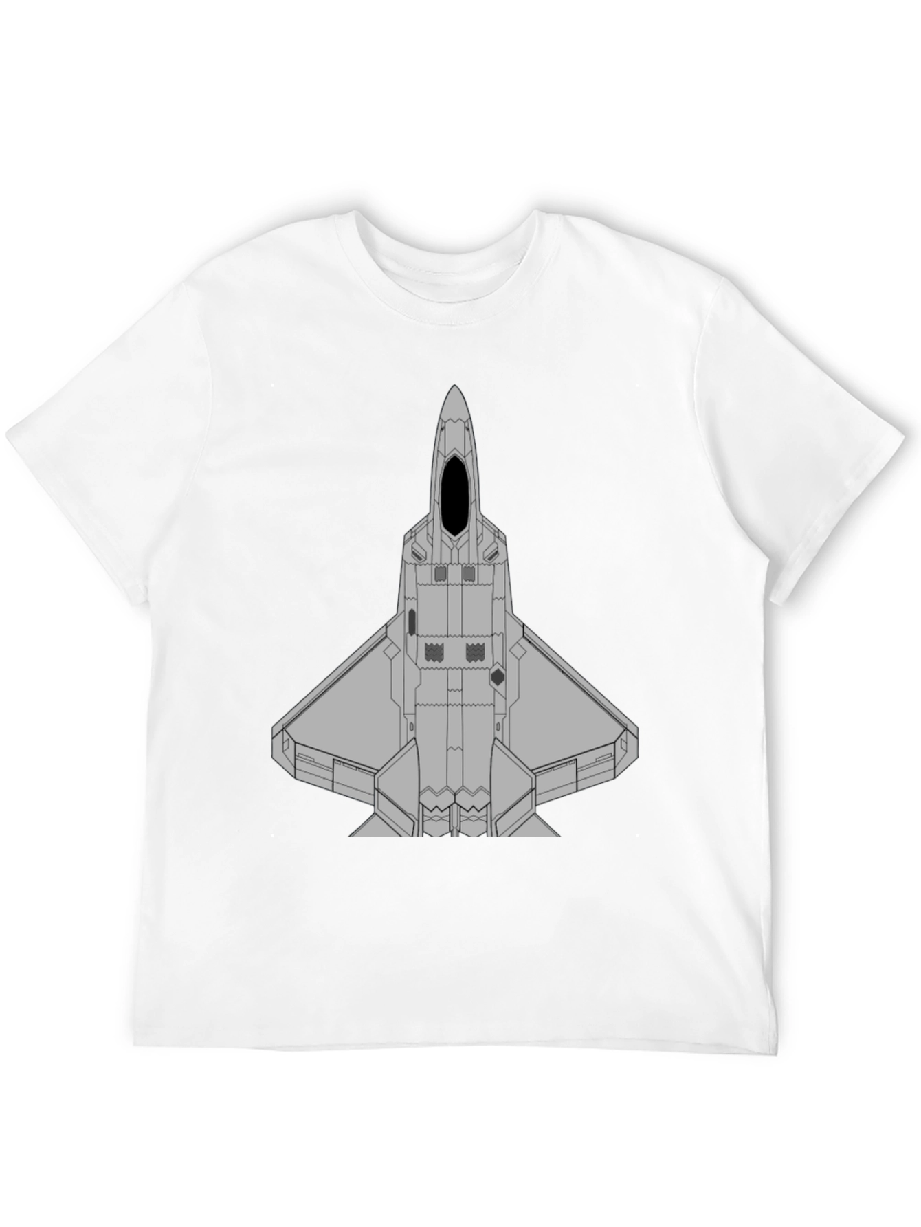 Stealth Fighter Jet Graphic T-Shirt