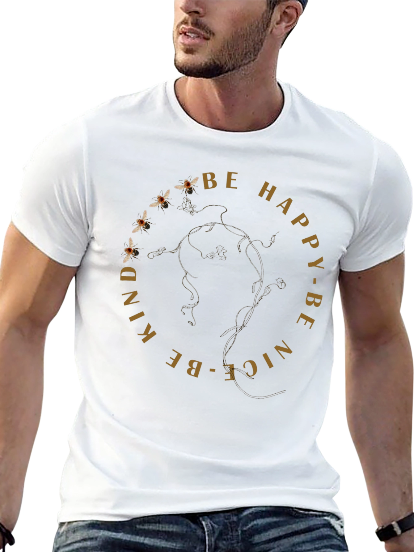 Be Kind Be Happy T-Shirt