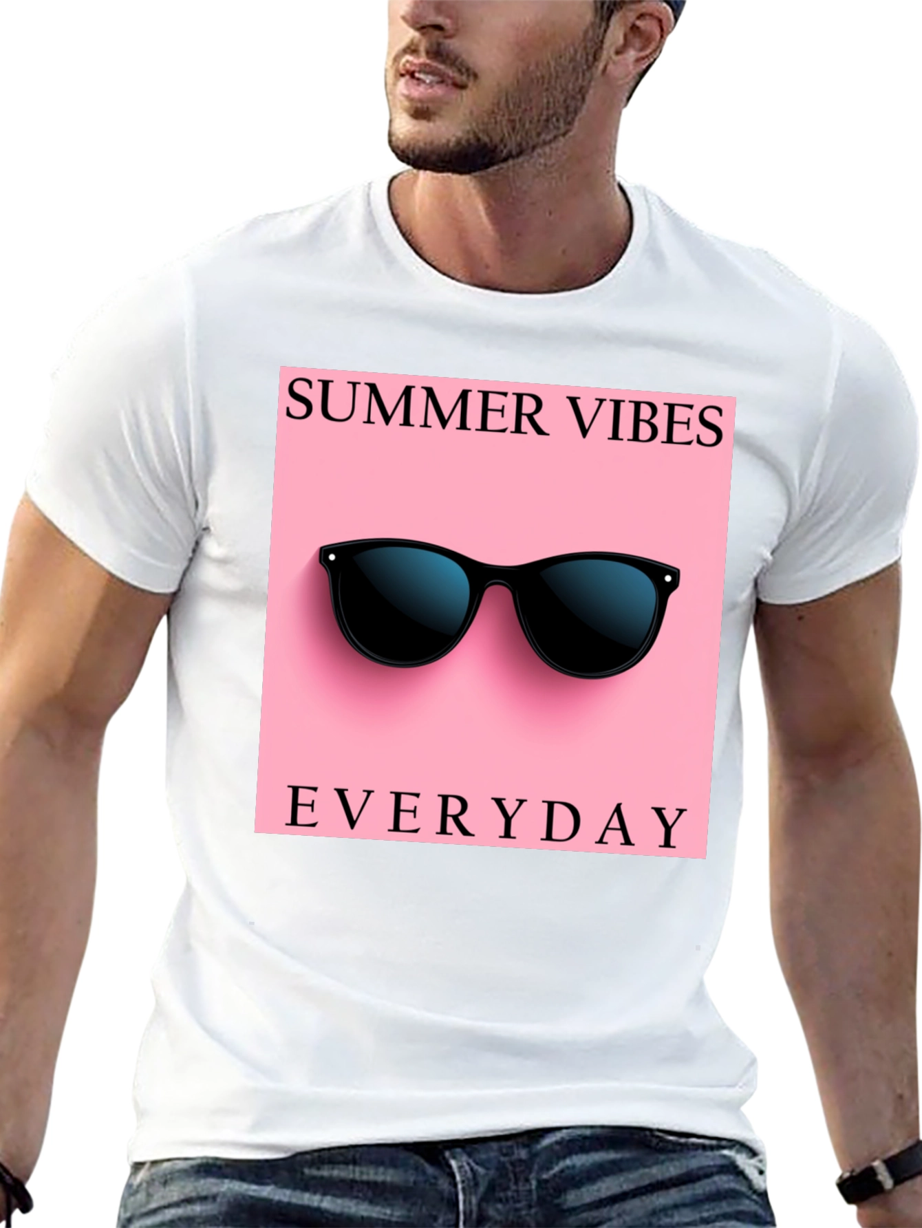 Summer Vibes Everyday Graphic Tee