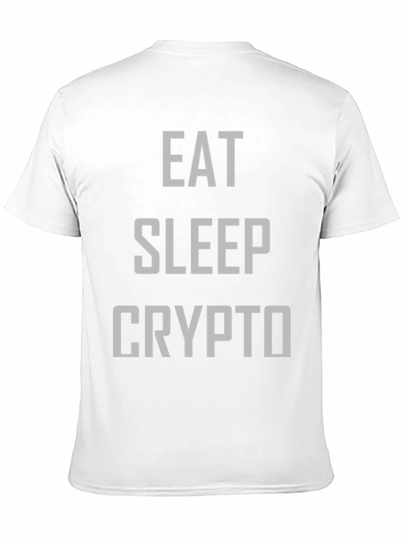 Eat Sleep Crypto T-Shirt - Black Graphic Tee