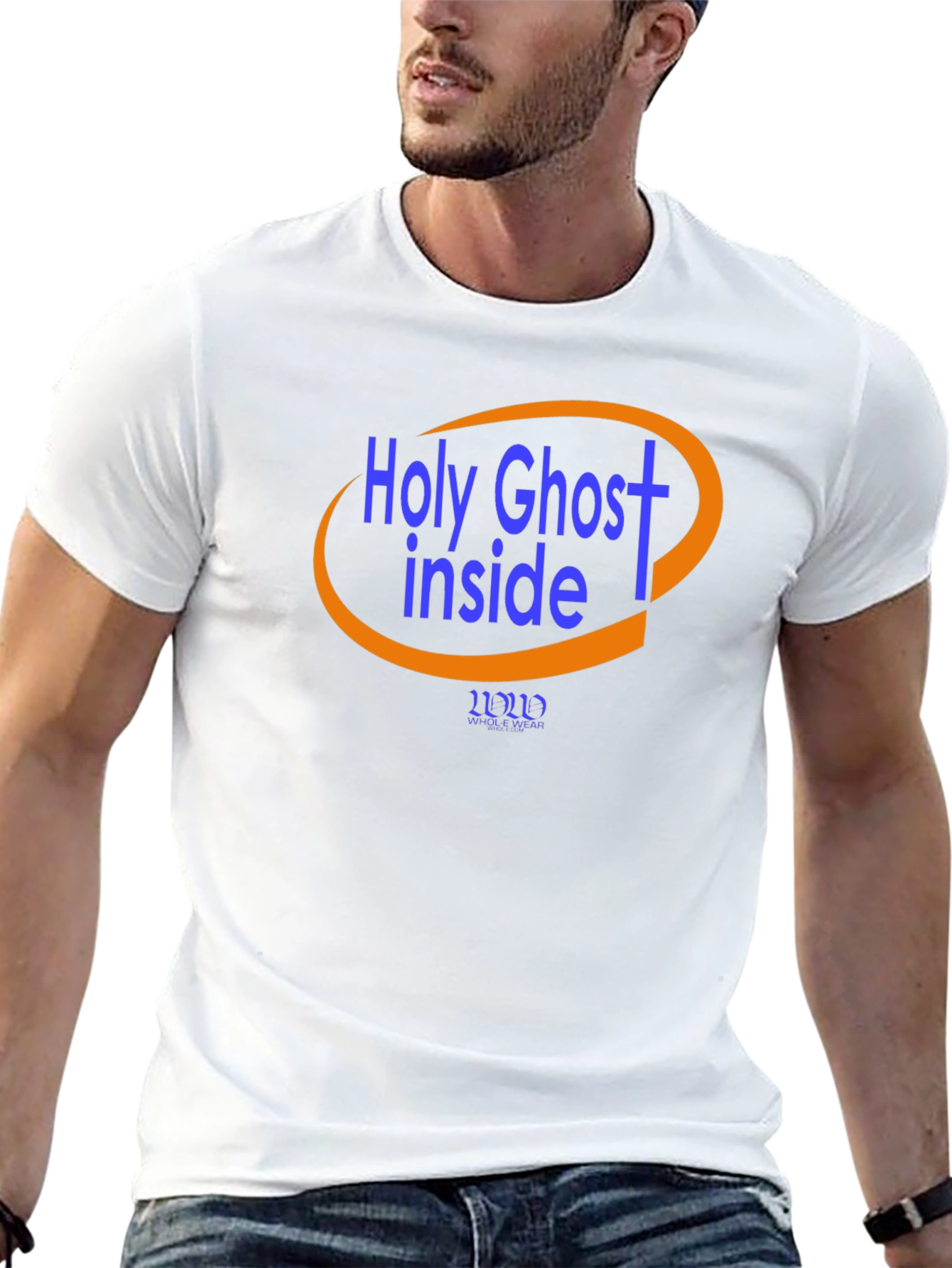 Holy Ghost Inside Graphic T-Shirt - Religious Inspired Design
