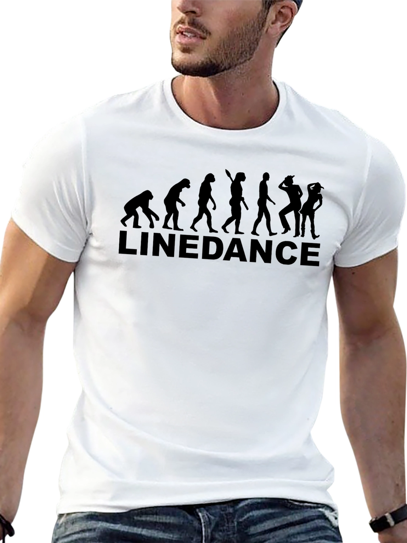 Line Dance Evolution T-Shirt - Fun Dancing Tee
