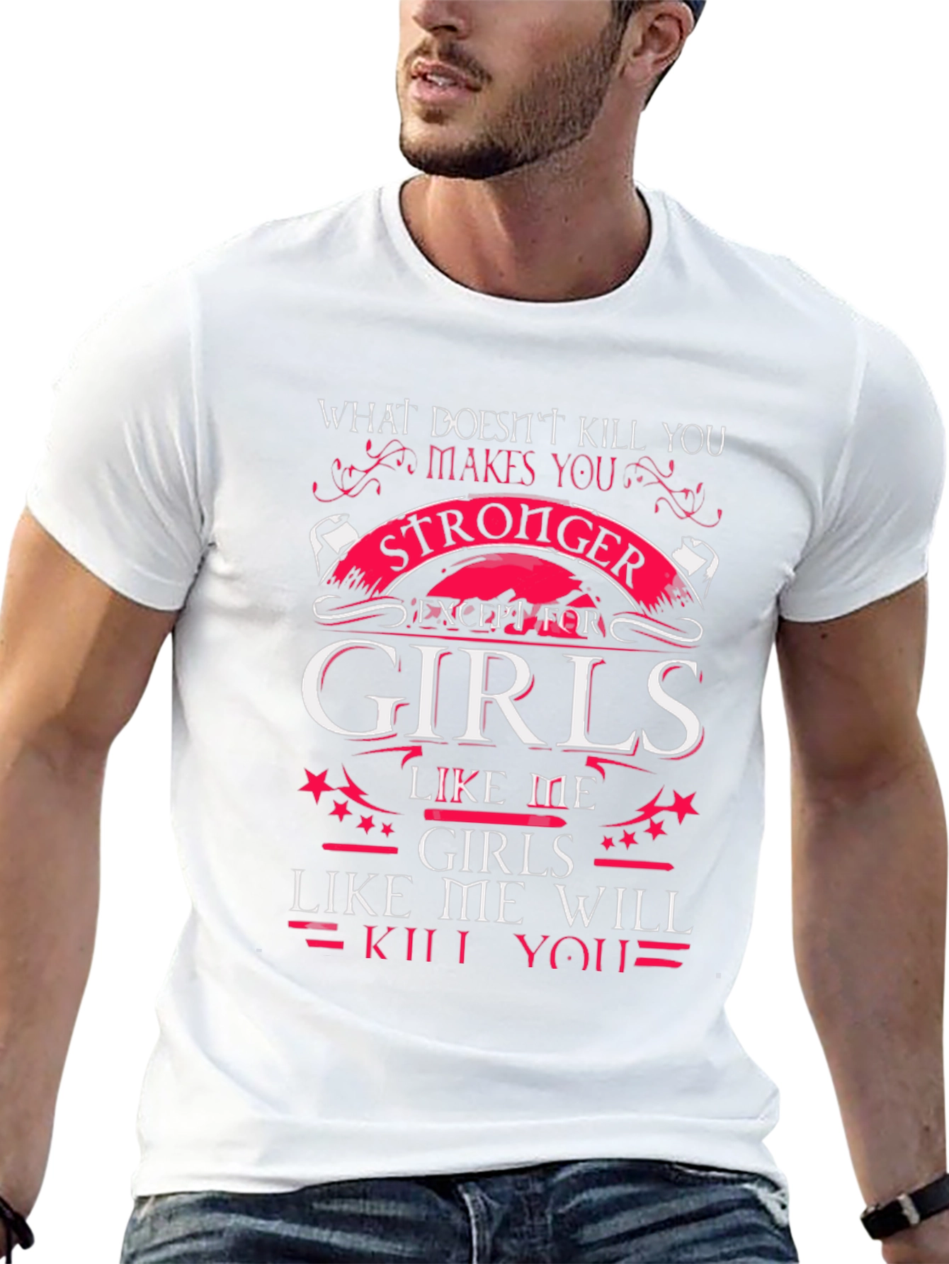 Stronger Girls Graphic Tee