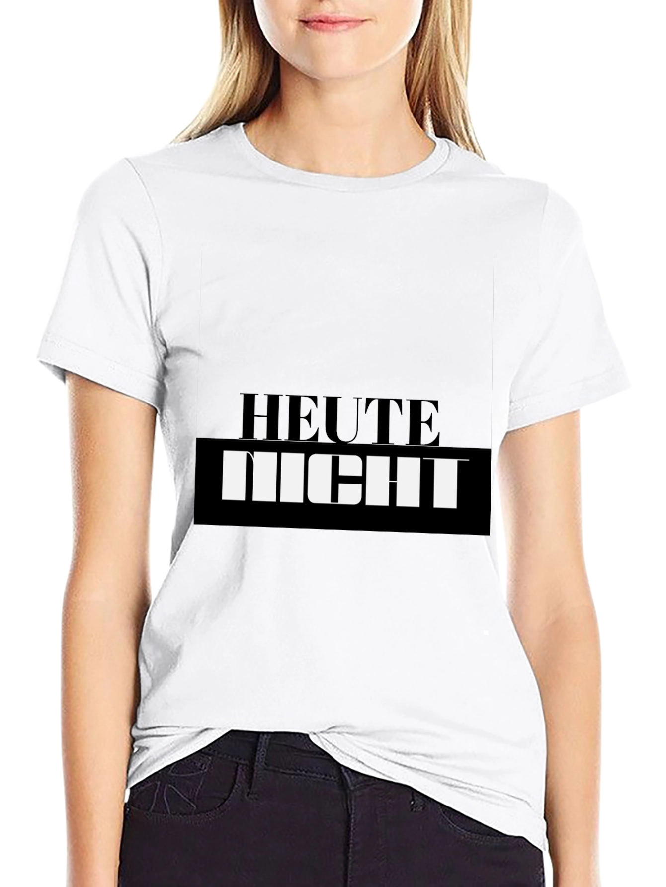 Heute Nicht Mens Graphic Tee