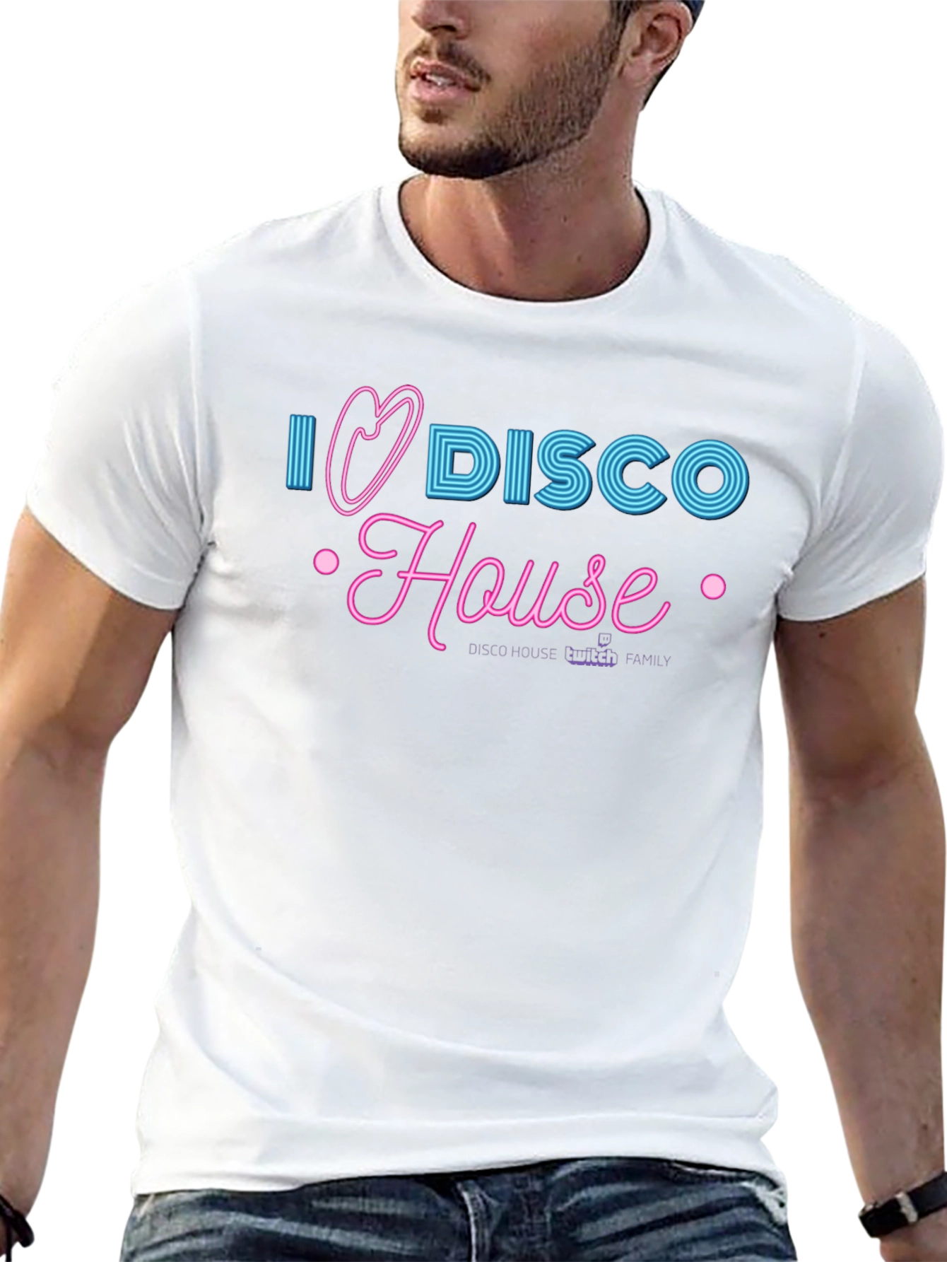 I Heart Disco House T-Shirt - Twitch Family