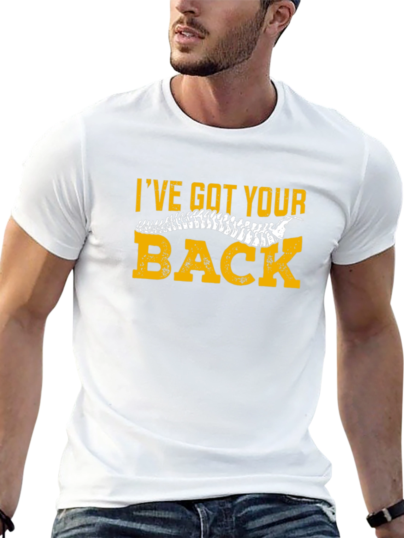 Ive Got Your Back Spine Graphic Tee