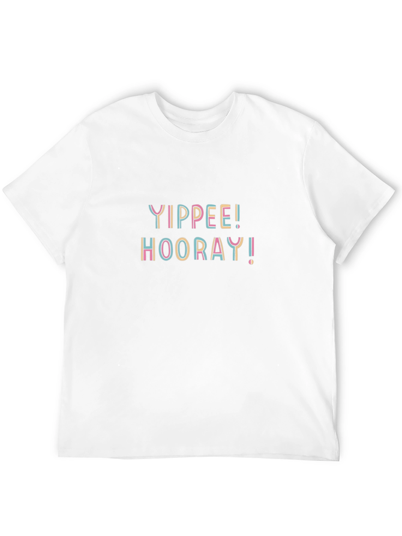 Yippee Hooray Black Graphic Tee