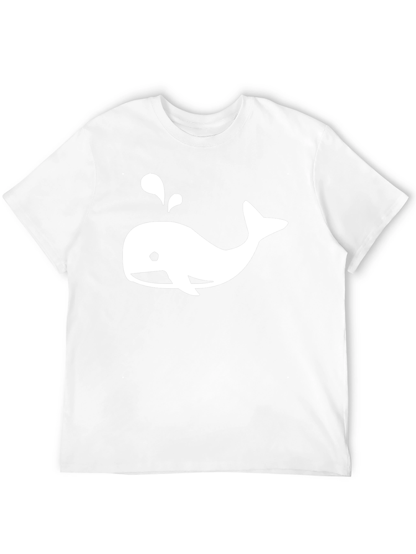 Whale Graphic Black T-Shirt