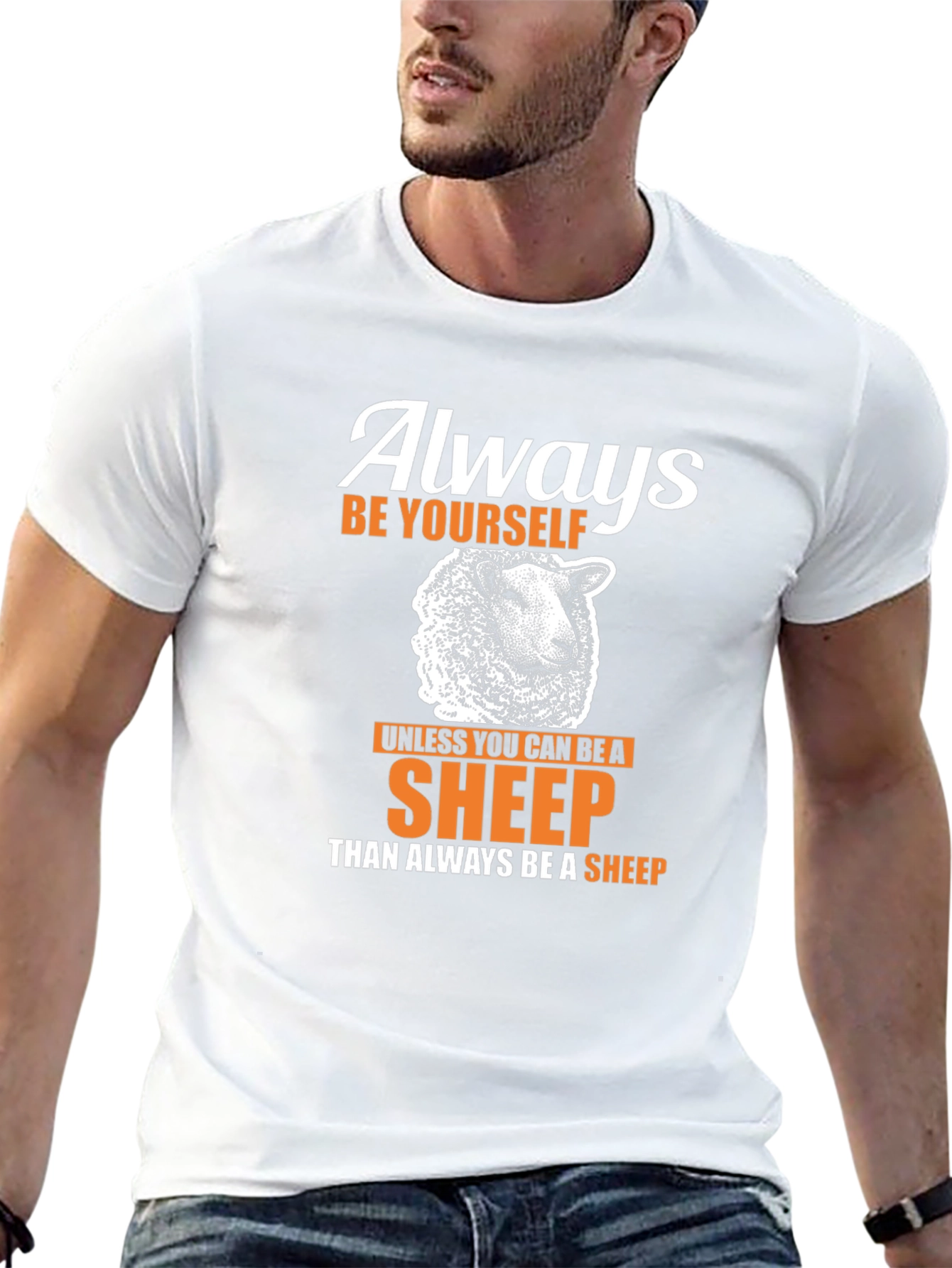 Always Be Yourself Sheep T-Shirt