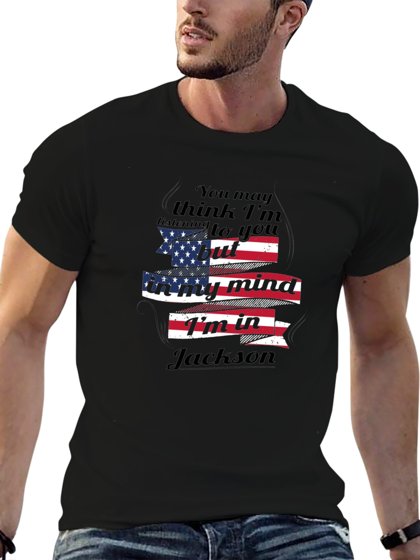 Jackson Mind T-Shirt - Patriotic Novelty Tee