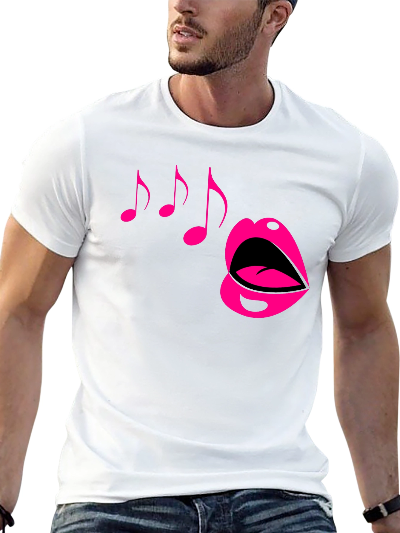 Sing Loud Graphic Tee - Black