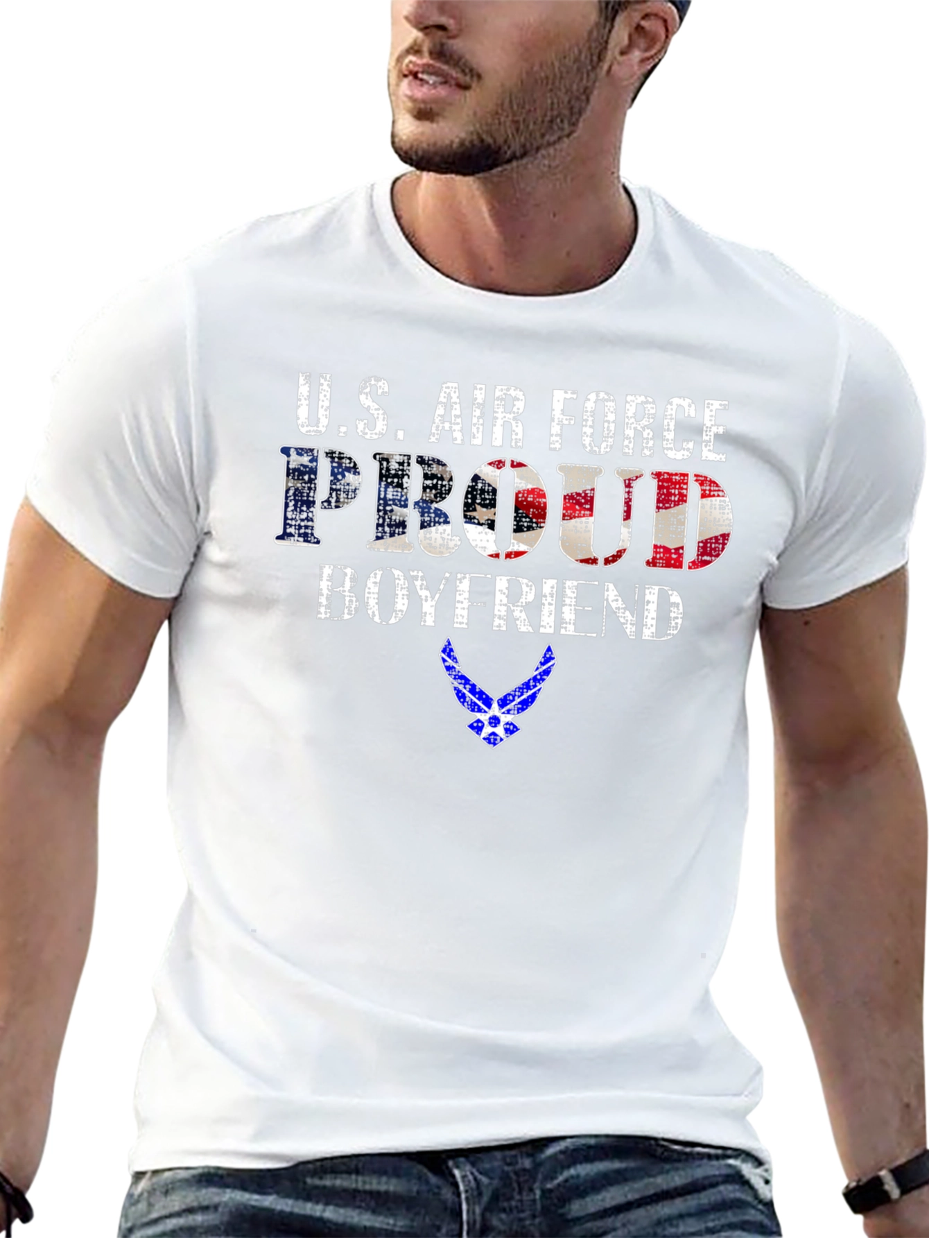 U.S. Air Force Proud Boyfriend T-Shirt