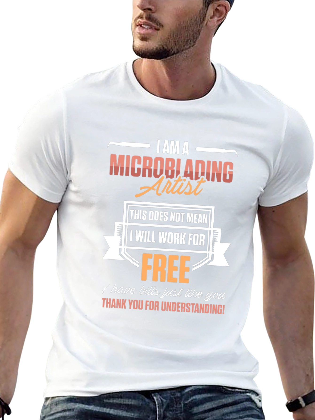 Microblading Artist T-Shirt - Funny Job Pride Tee