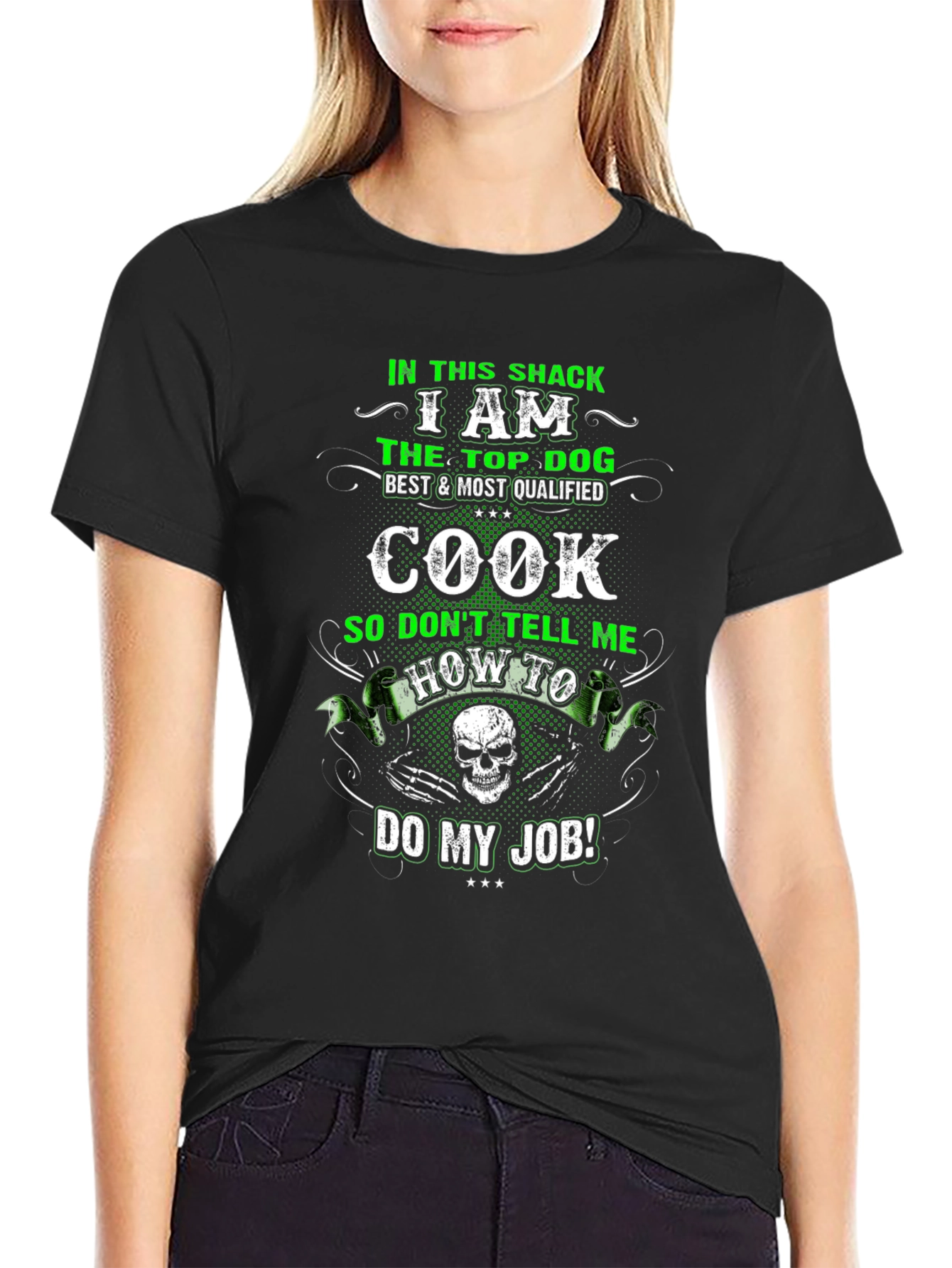 I am the Top Dog Cook Graphic T-Shirt