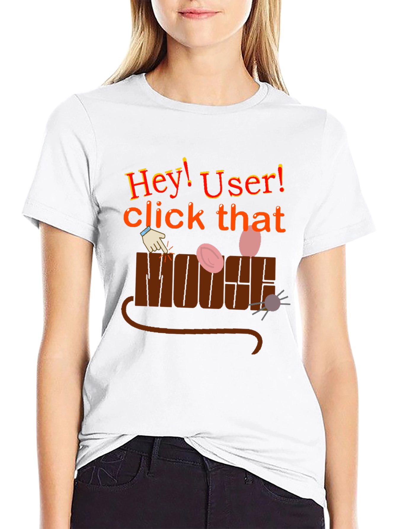 Hey! User! Click That Mouse T-Shirt