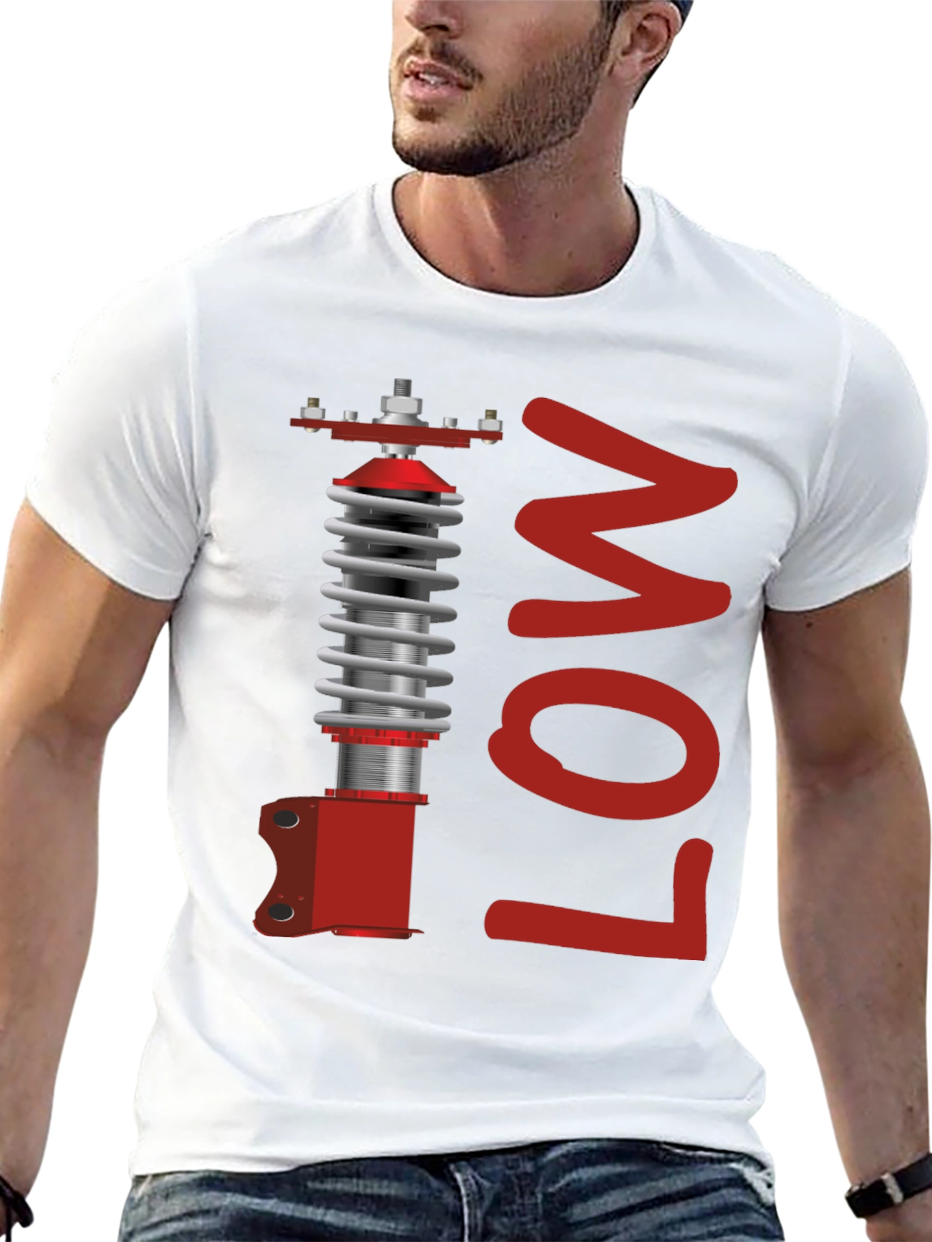 LOW Suspension T-Shirt - Automotive Enthusiast Apparel