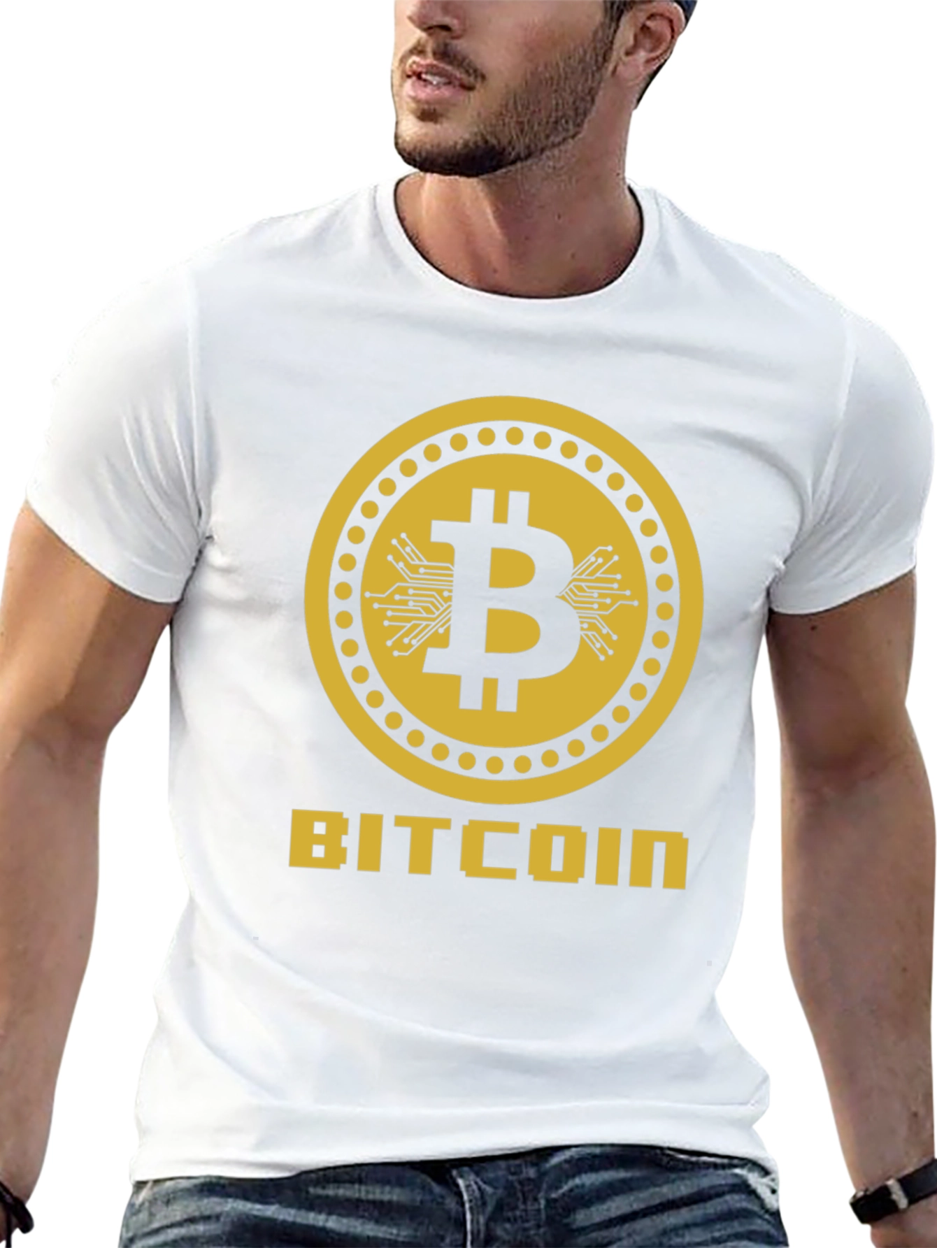 Bitcoin Graphic Tee - Black Crypto T-Shirt
