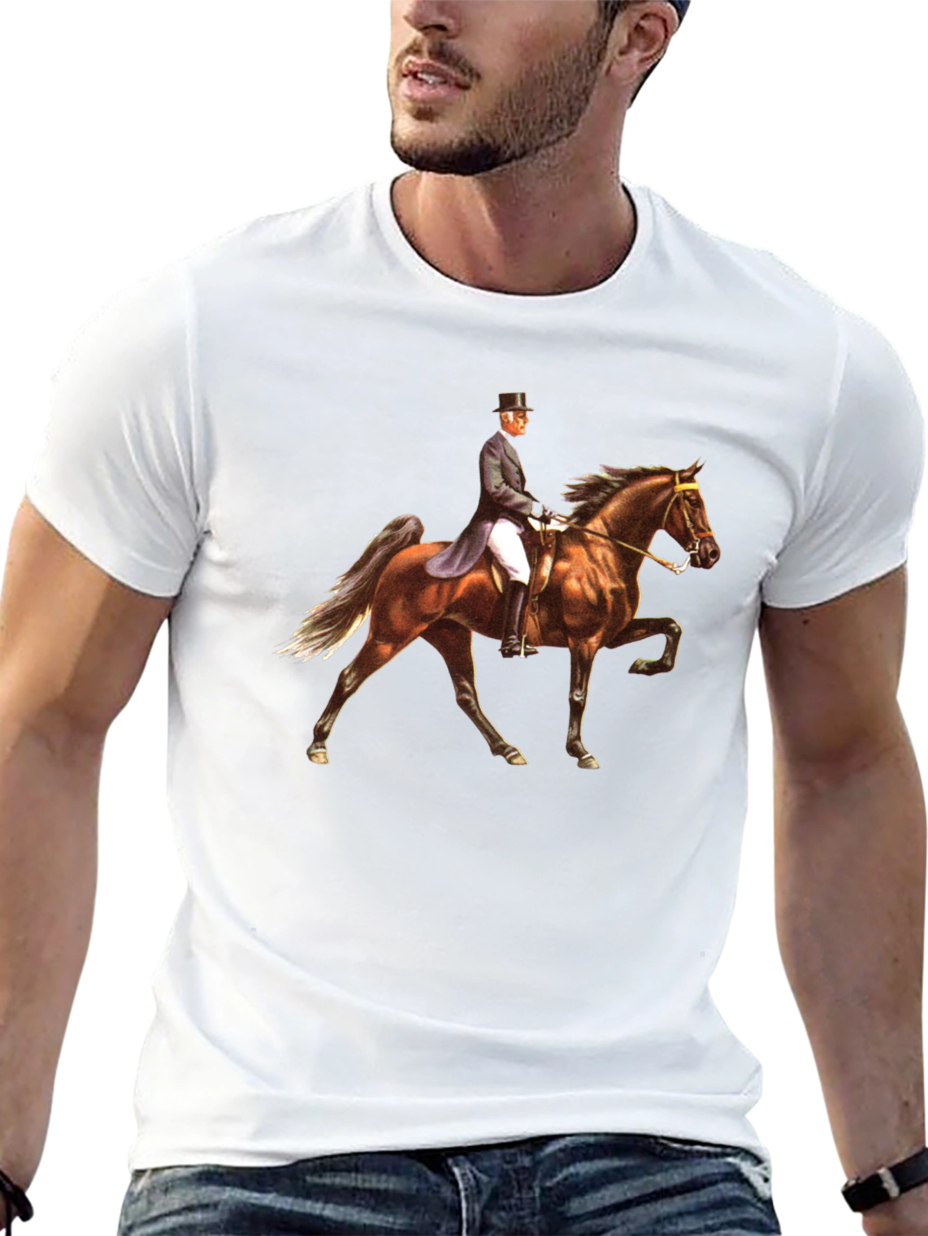 Equestrian T-Shirt - Horse Rider Graphic Tee