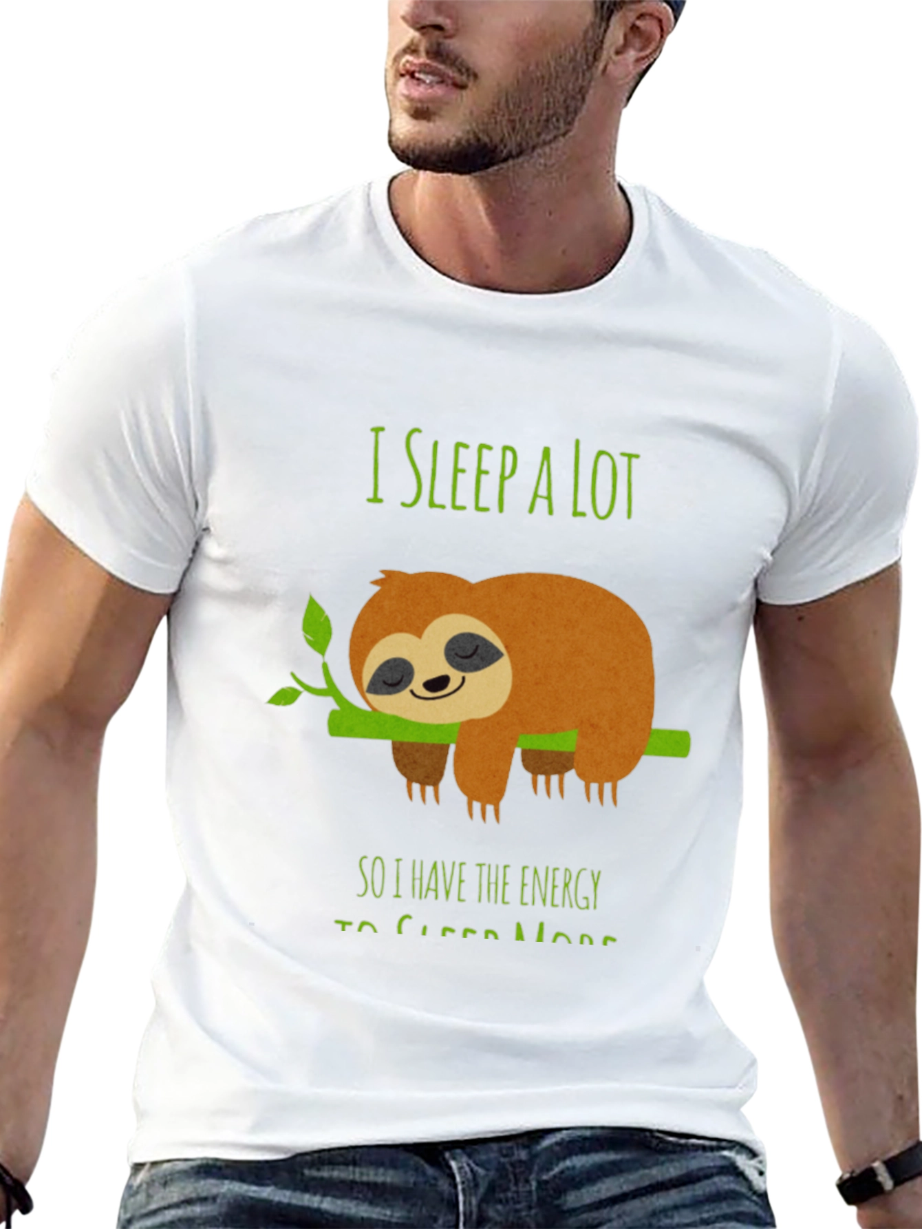 Funny Sloth Sleep T-Shirt