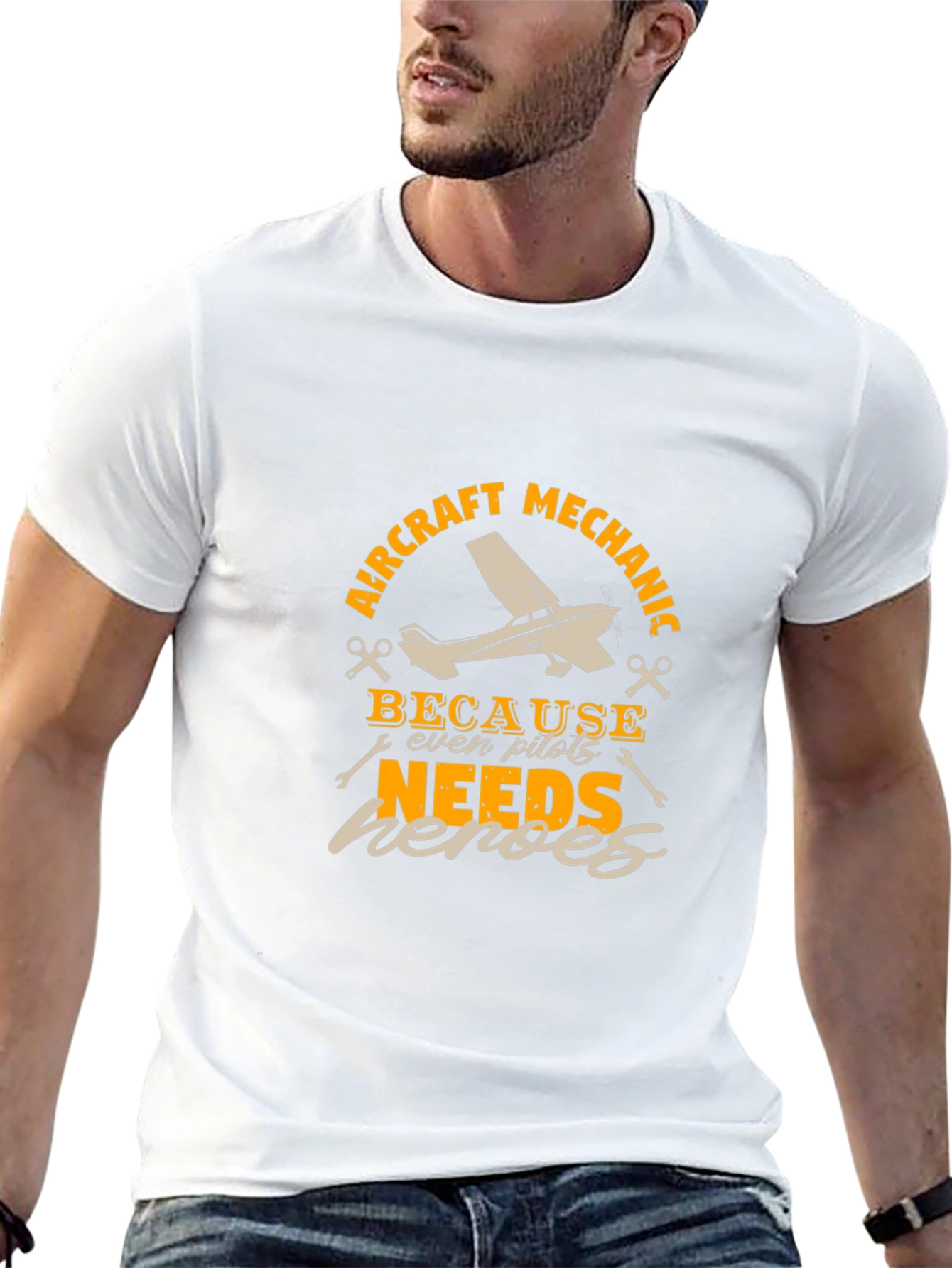 Aircraft Mechanic Hero T-Shirt