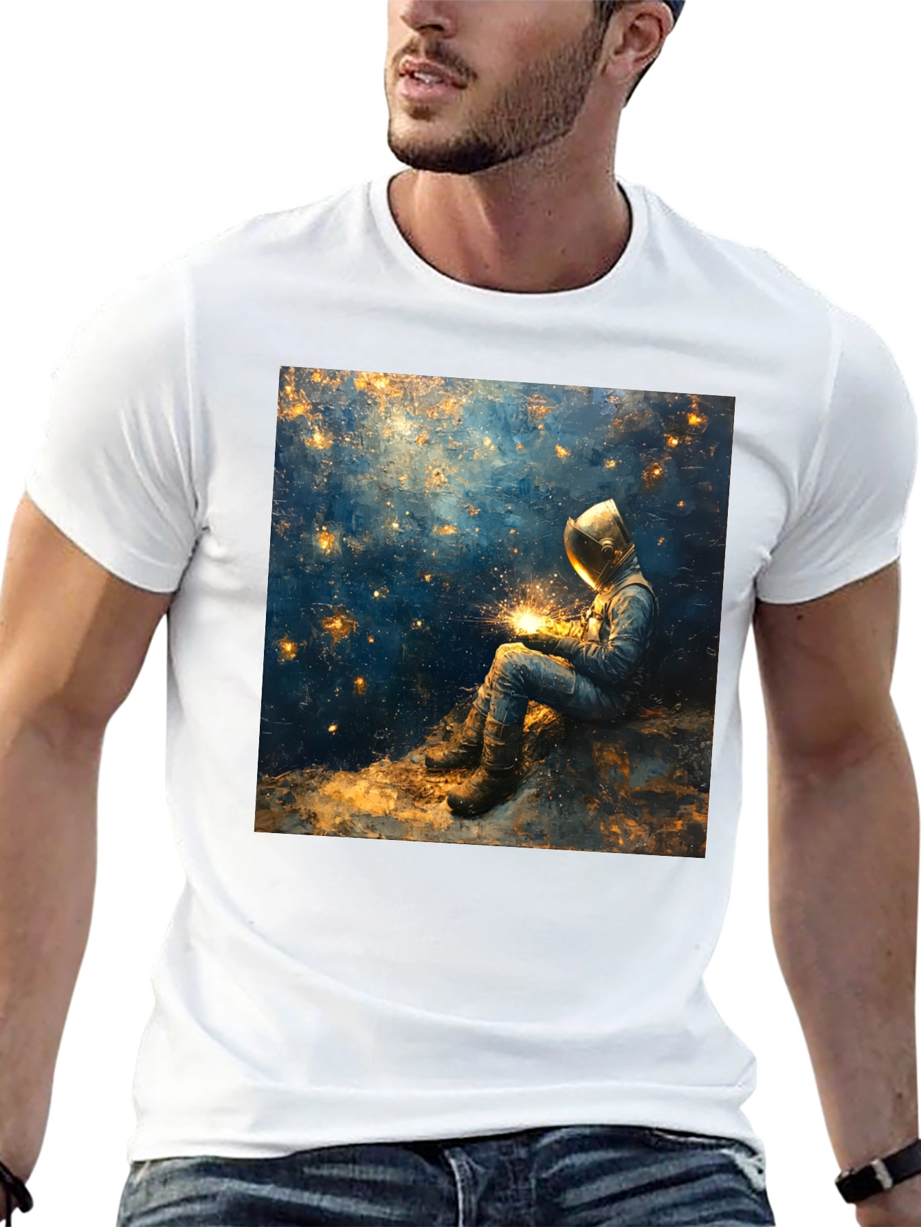 Astronaut Dreamscape Graphic T-Shirt