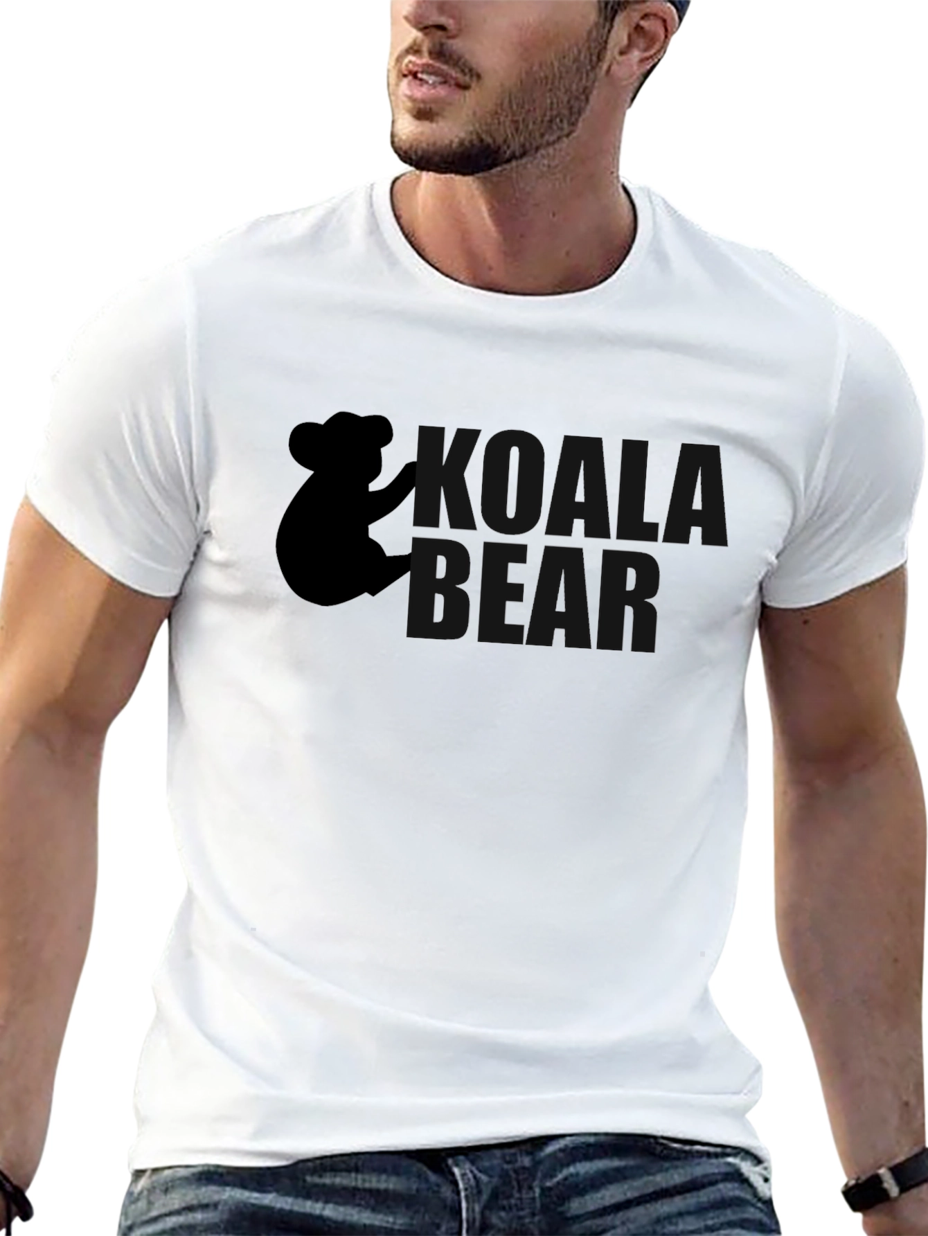Koala Bear Graphic Tee - Soft Cotton Comfort
