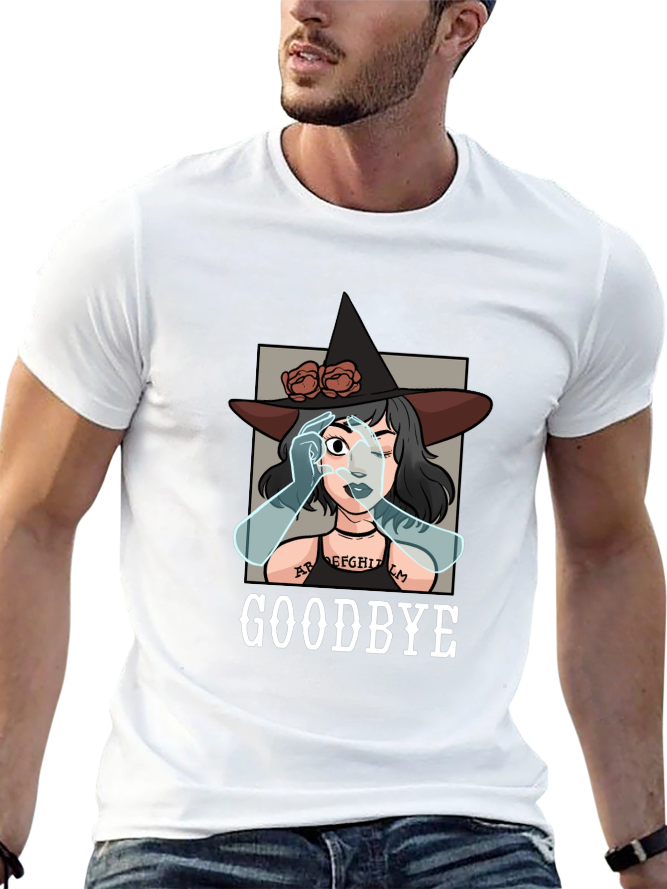 Witch Goodbye T-Shirt - Stylish Graphic Tee