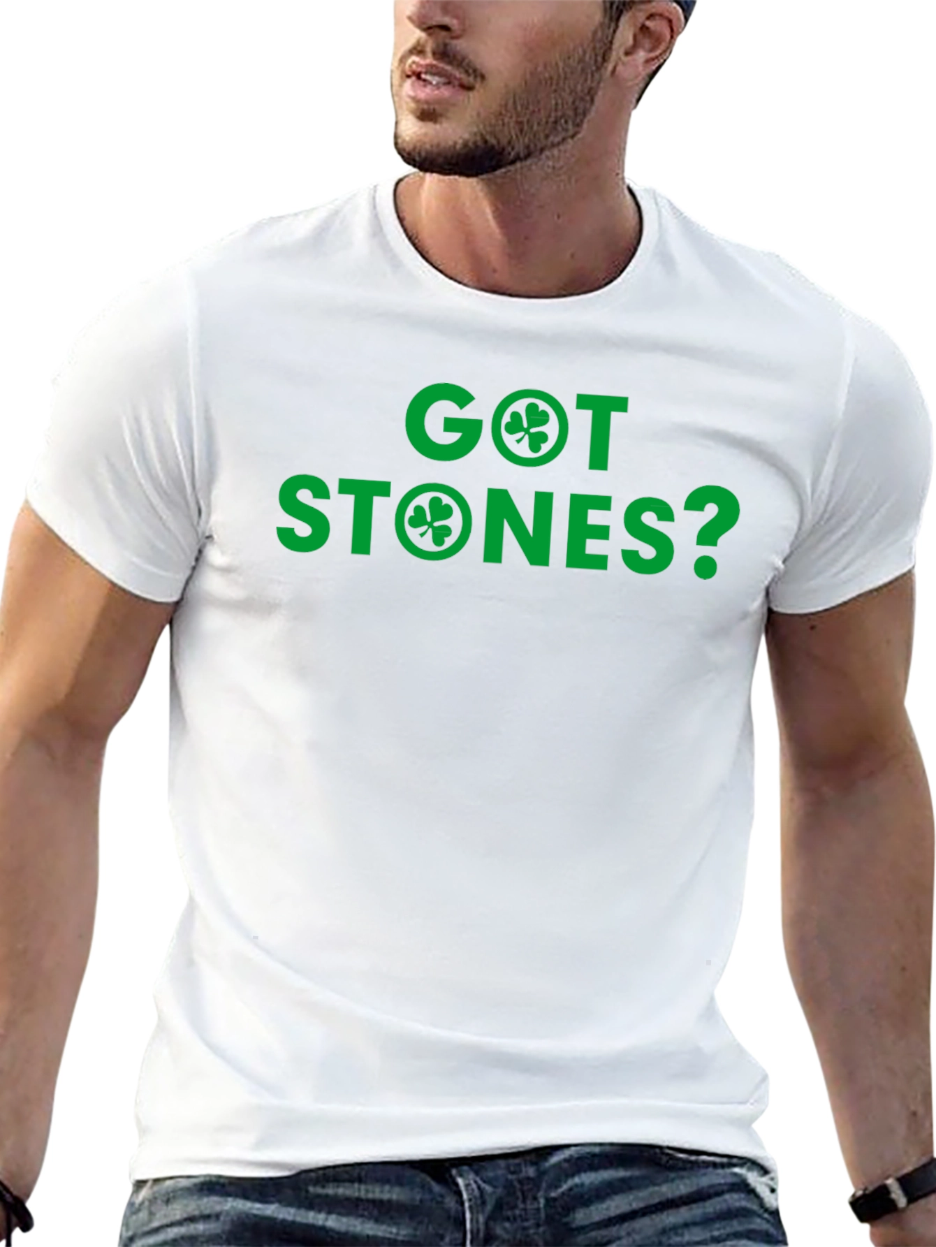 Got Stones? Black Graphic Tee