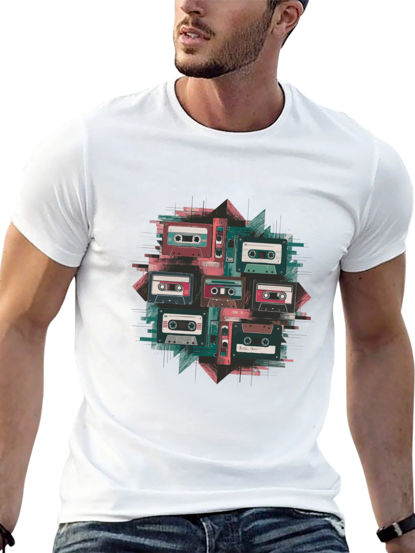 Retro Cassette Tape Graphic Tee