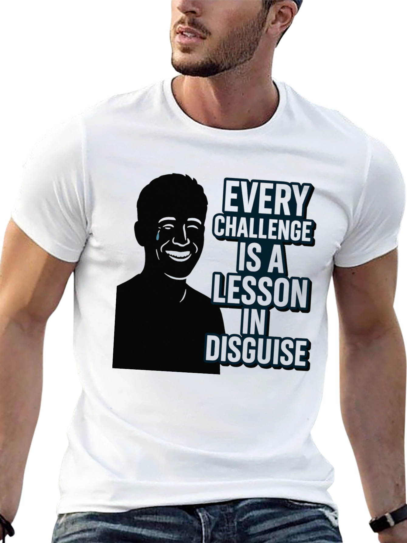 Every Challenge is a Lesson Mens T-Shirt