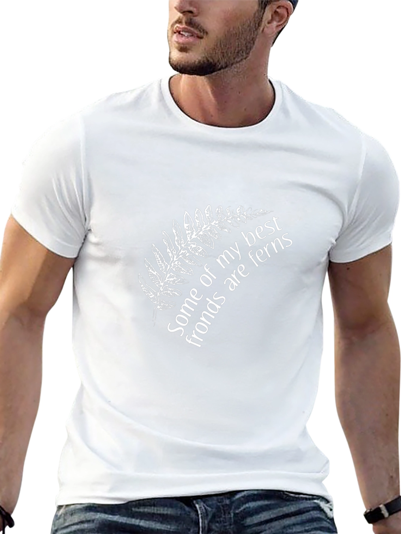 Fern Fronds T-Shirt - Best Friends Nature Tee