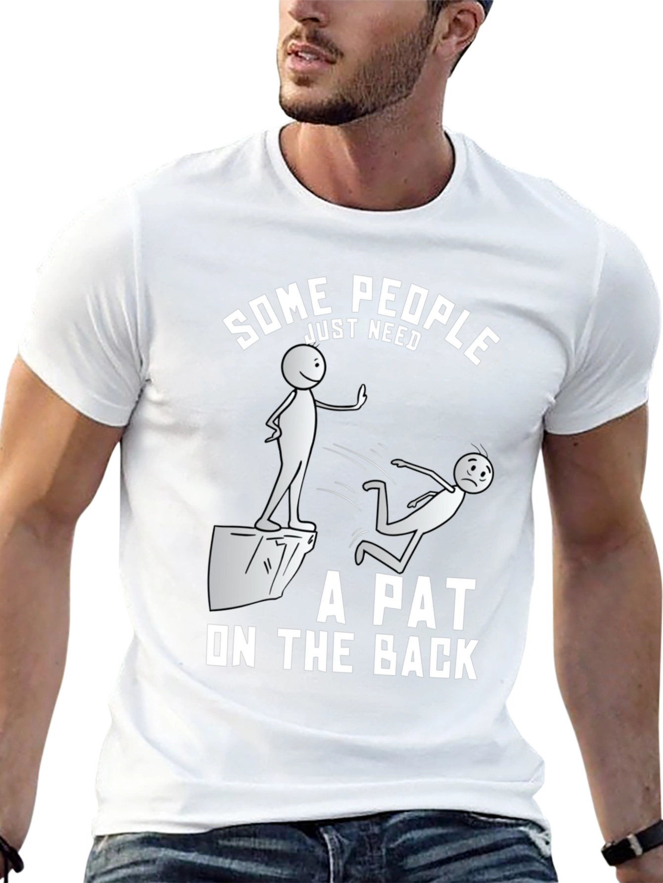 Some People T-Shirt Funny Sarcastic Graphic Tee