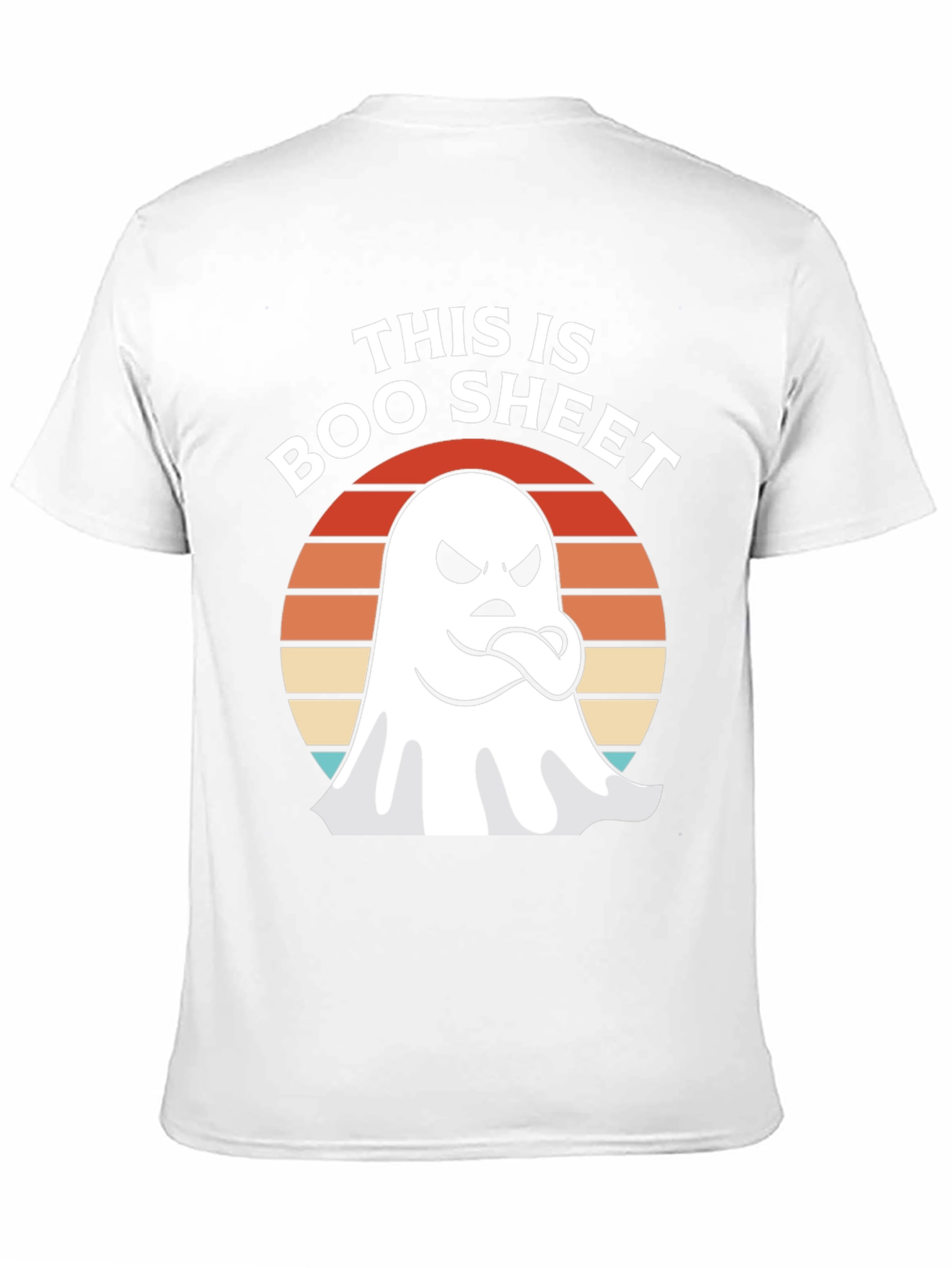 Boo Sheet Ghost Graphic T-Shirt - Halloween Fun!