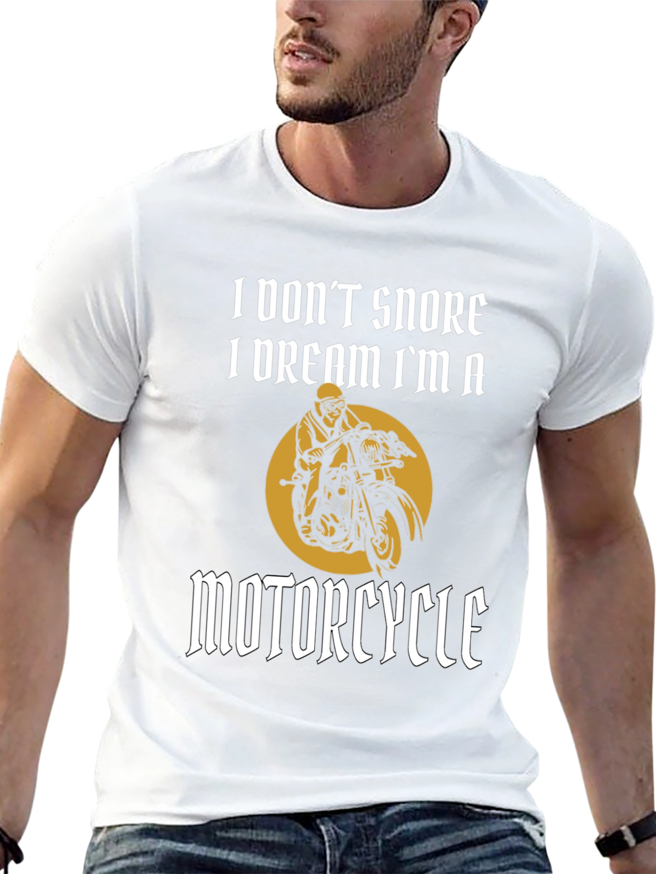 I Dont Snore I Dream Motorcycle T-Shirt