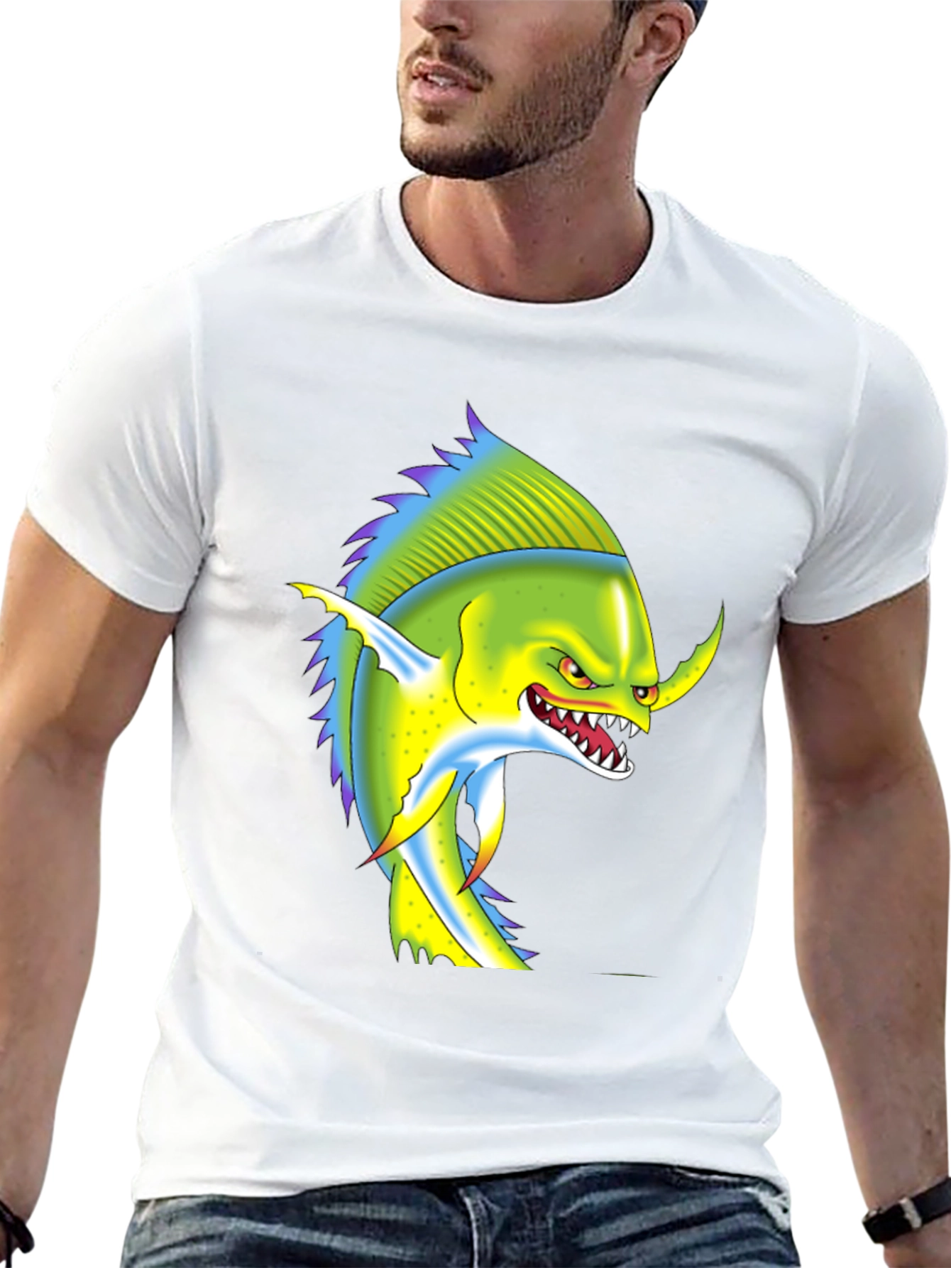 Cool Mahi-Mahi Graphic T-Shirt