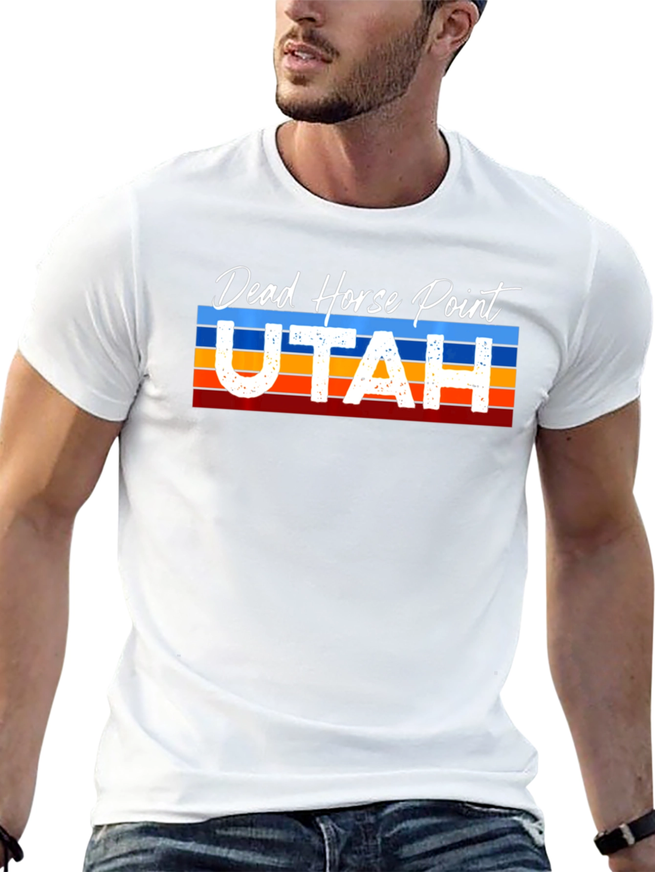 Dead Horse Point Utah Retro Graphic T-Shirt