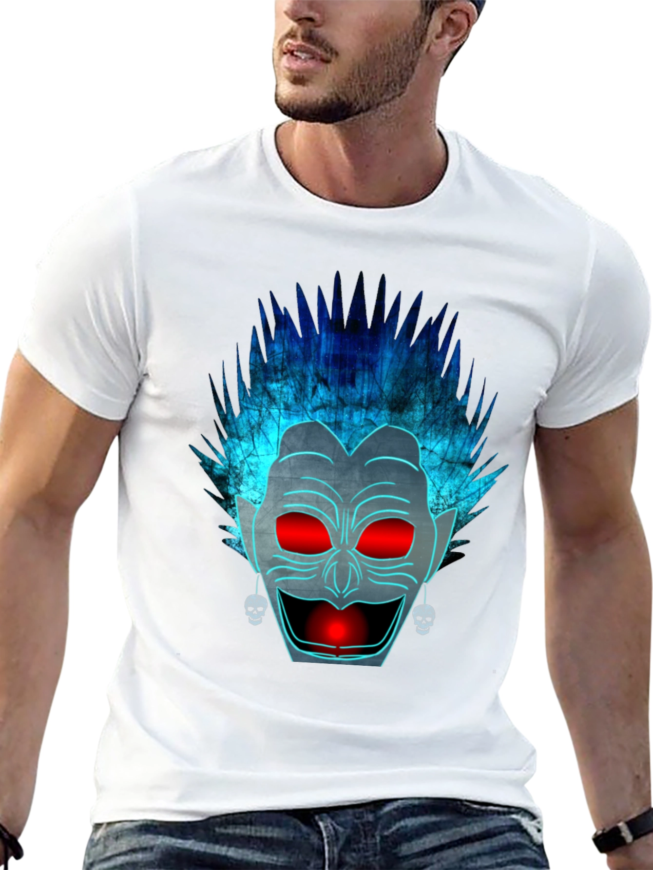 Hades Graphic Print Black T-Shirt