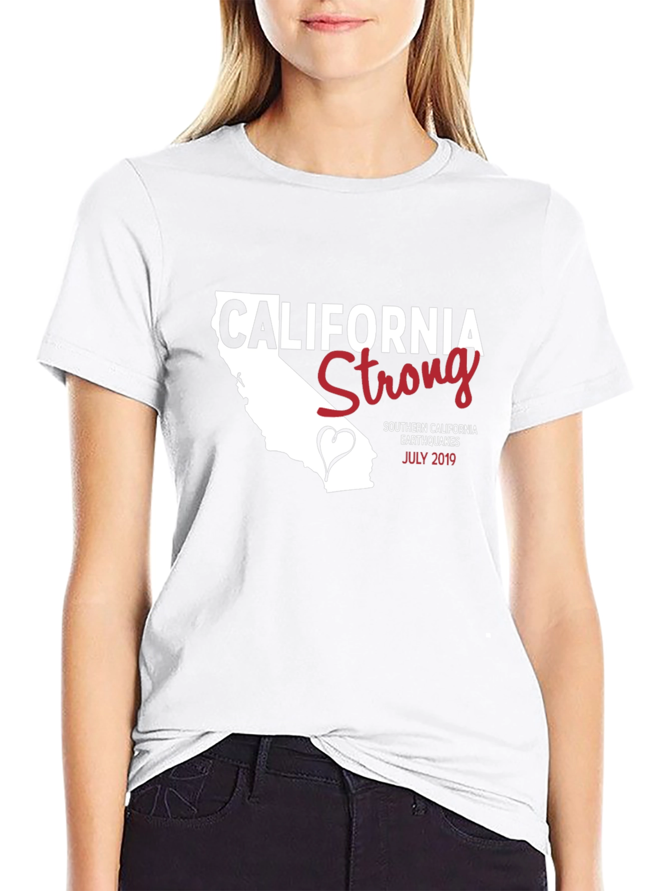 California Strong Graphic T-Shirt