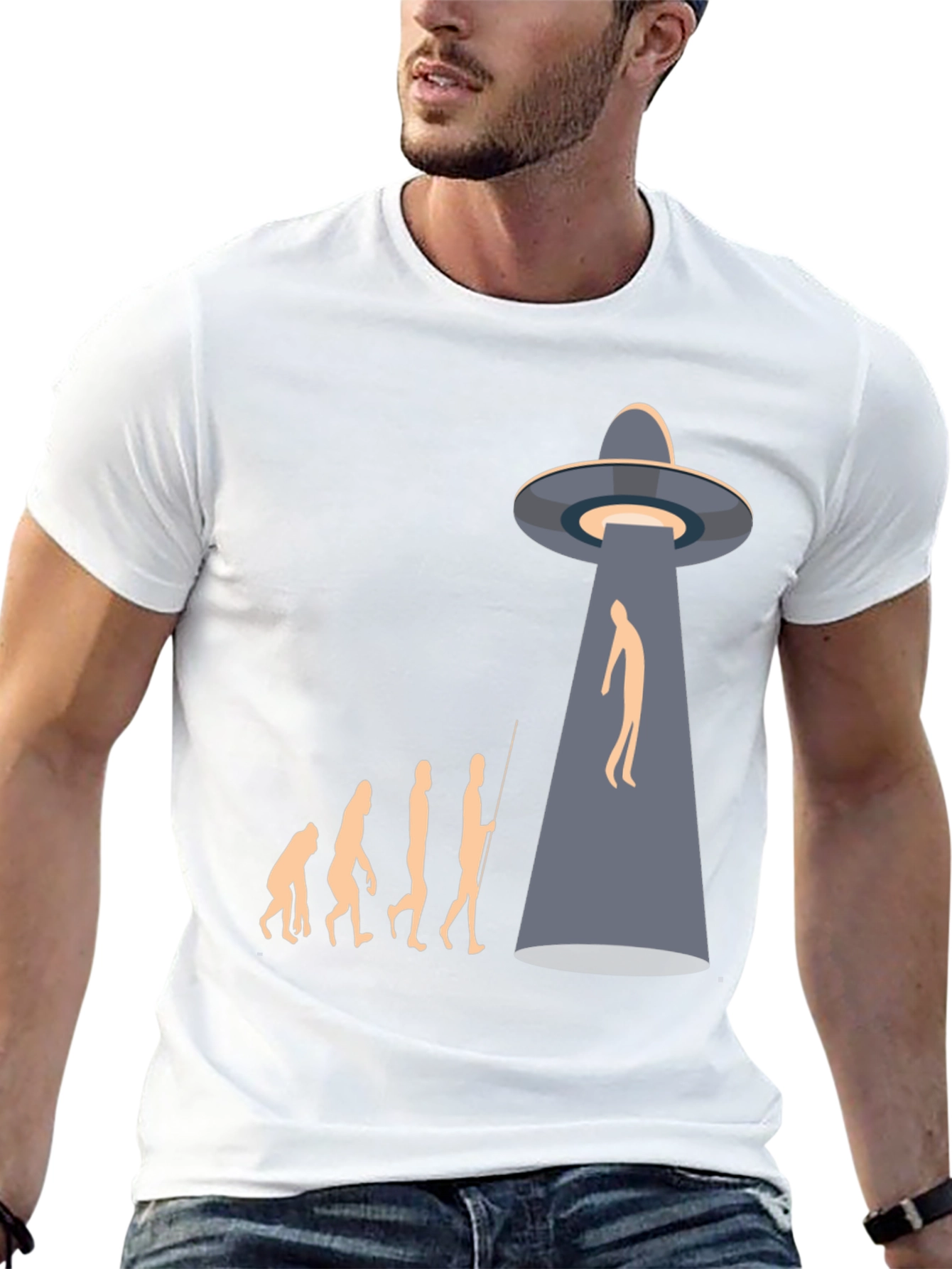 Evolution Abduction Graphic Tee