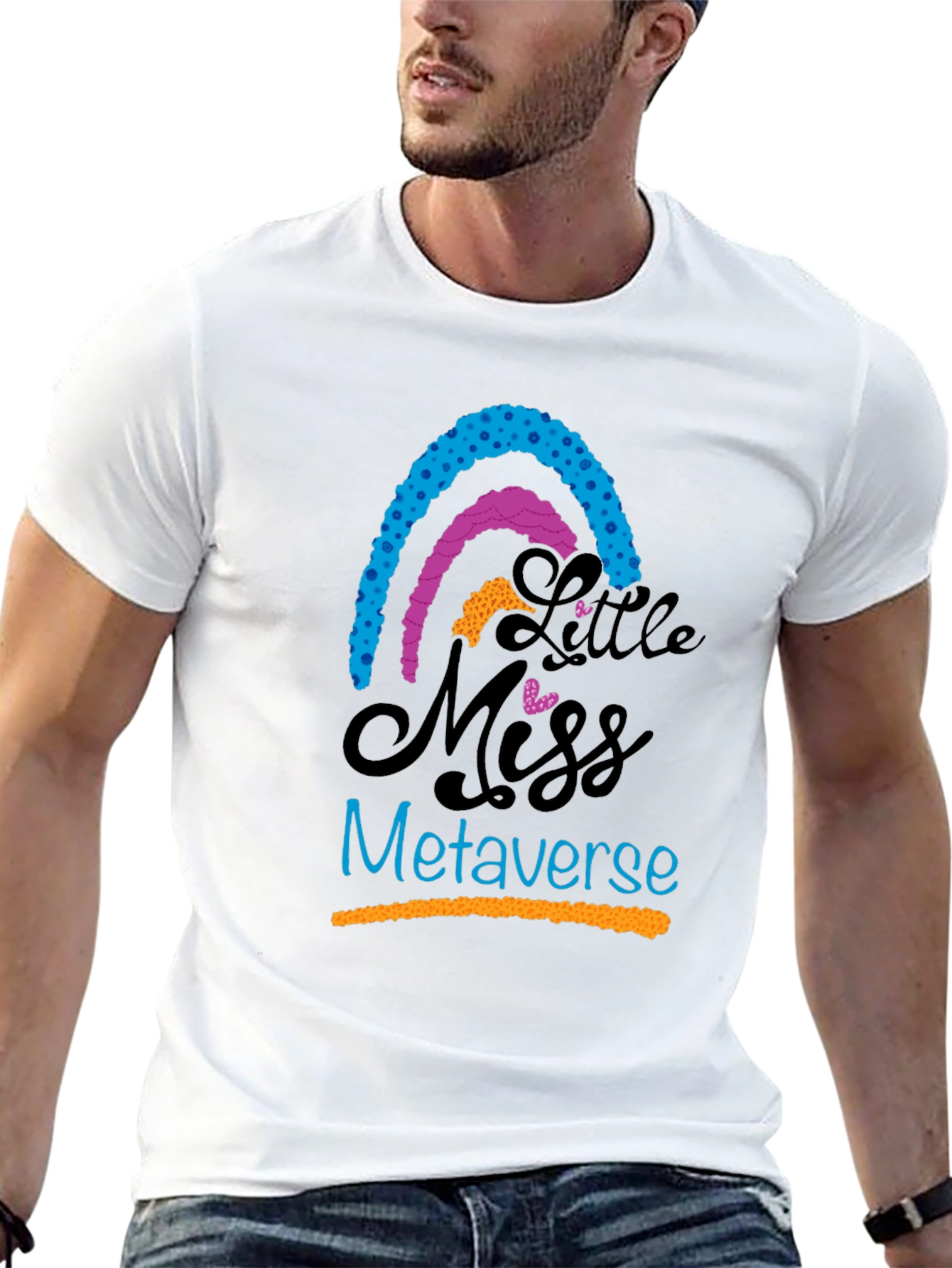 Little Miss Metaverse T-Shirt - Black