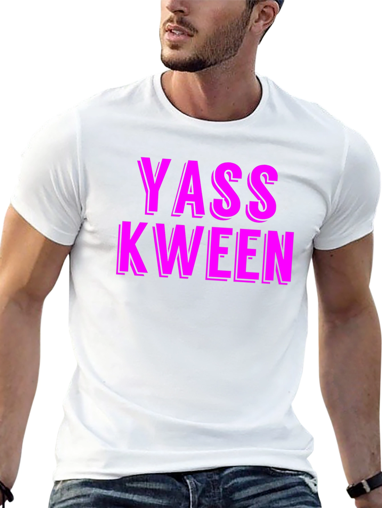 Yass Kween Graphic Tee - Black