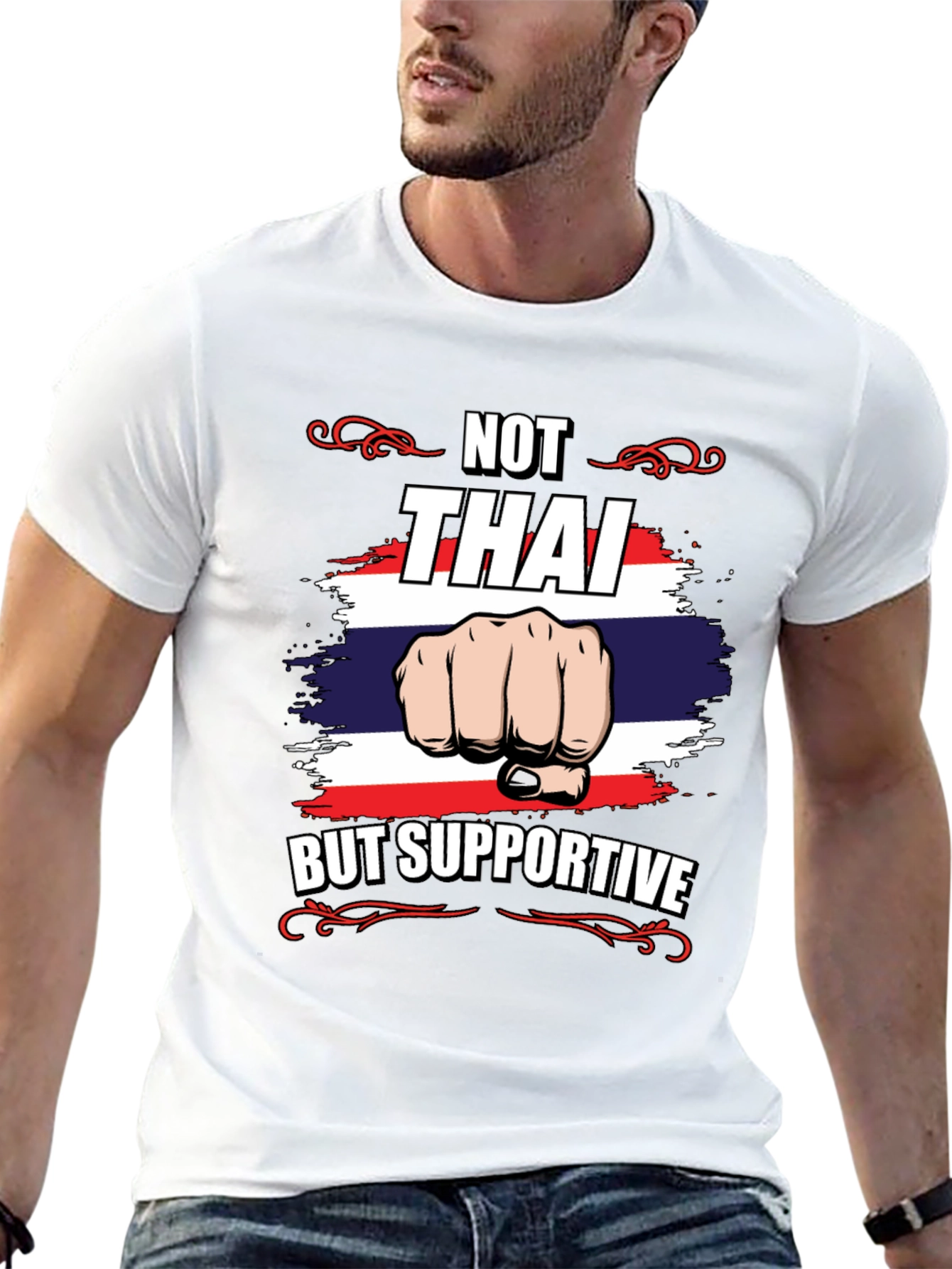 Not Thai But Supportive T-Shirt