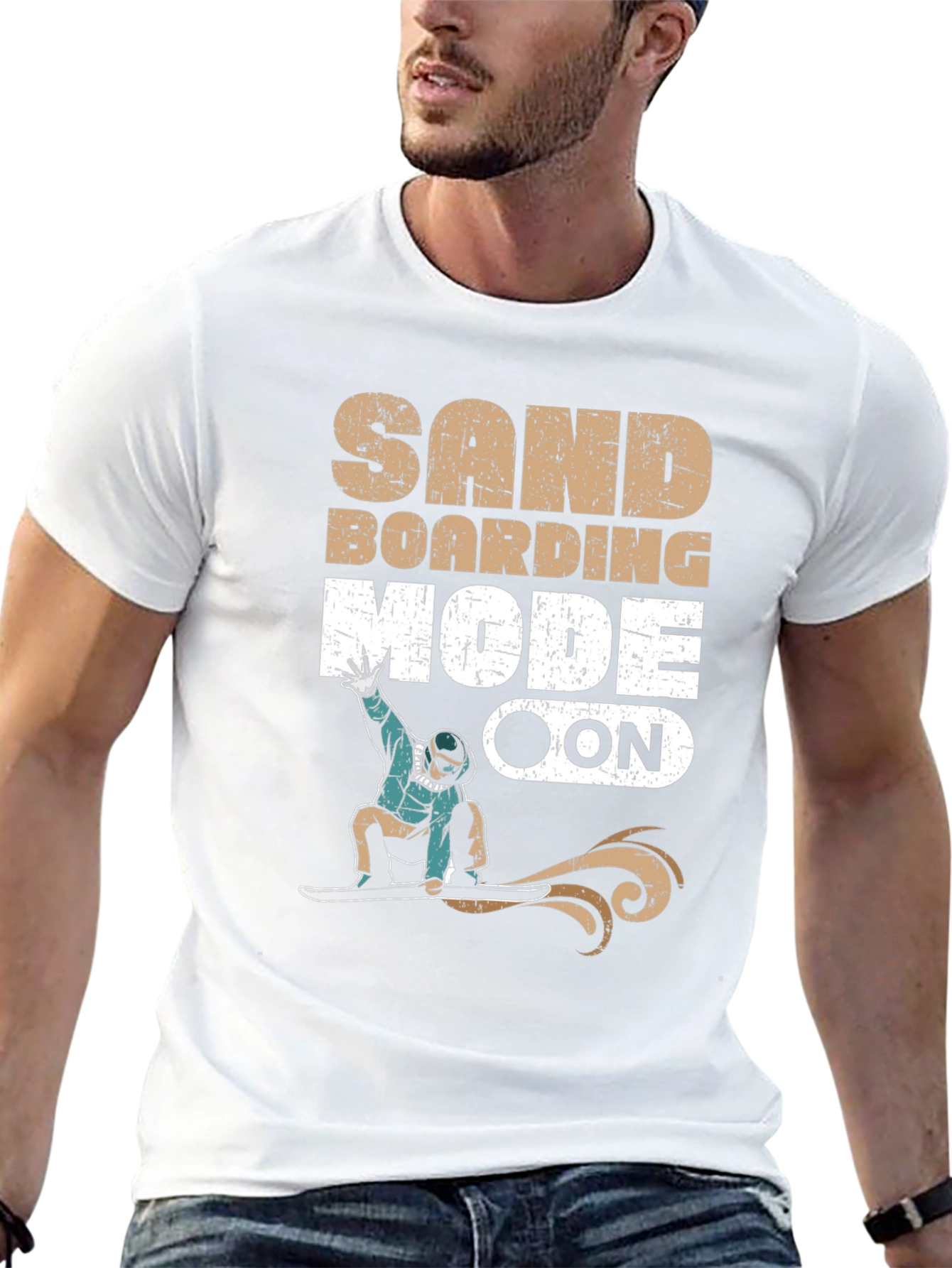 Sandboarding Mode On Graphic Tee