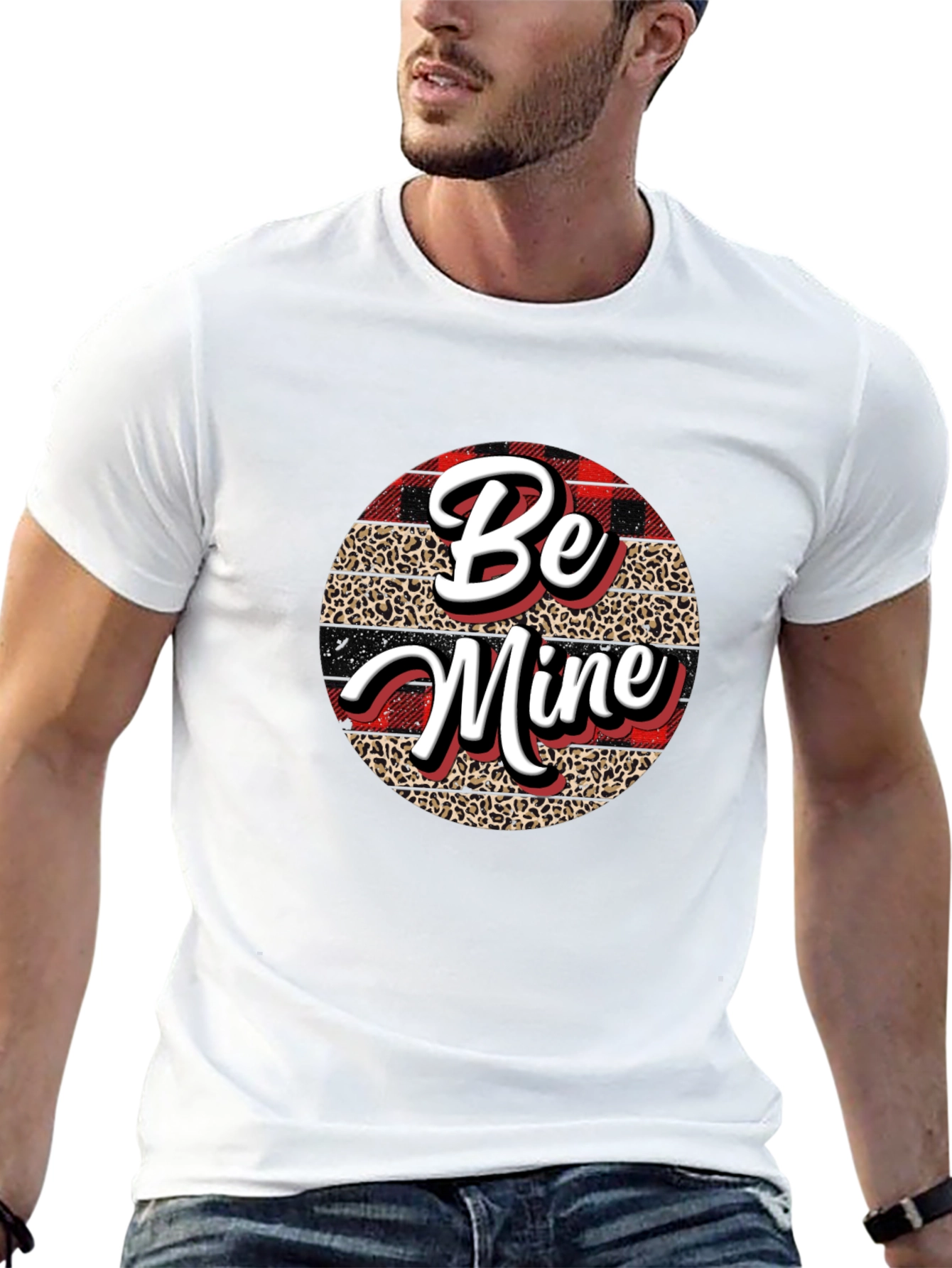 Be Mine Valentines Day Graphic Tee