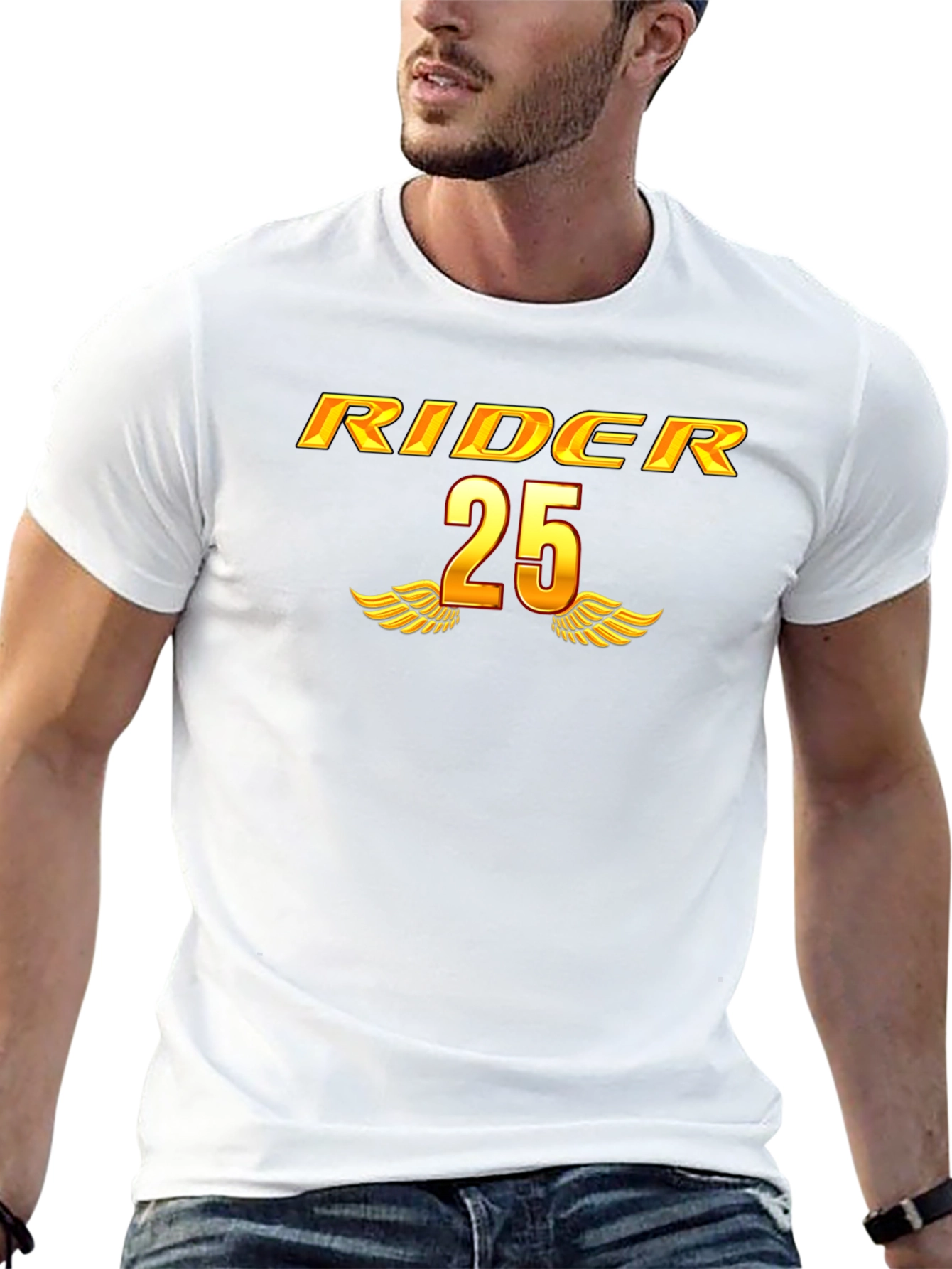 RIDER 25 Graphic T-Shirt - Black